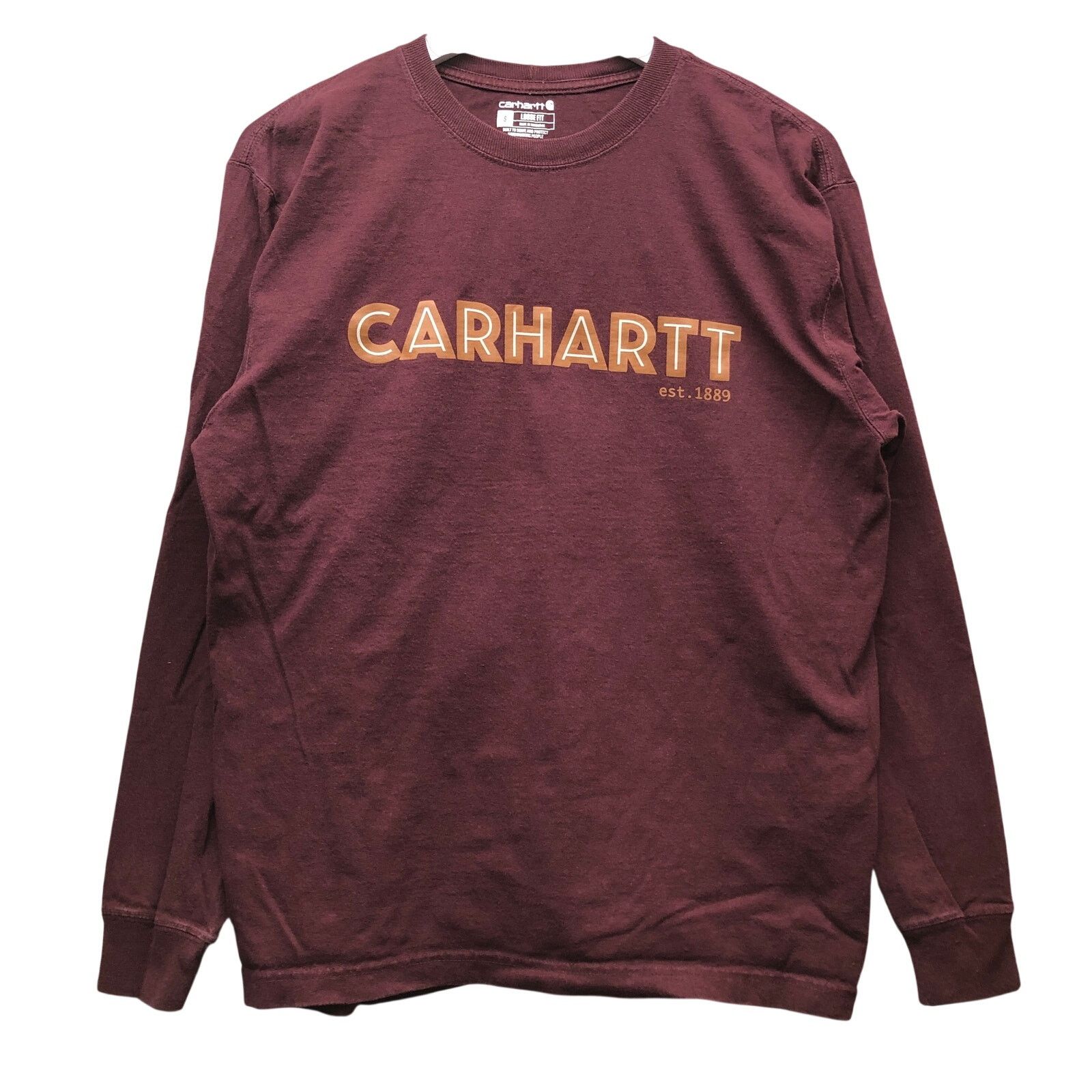 Carhartt Carhartt T-Shirt Men Small Long Sleeve Loose Fit 105422 PRT Size US S / EU 44-46 / 1 - 1 Thumbnail