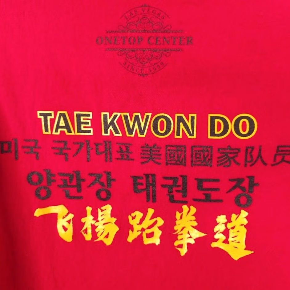 Hanes Hanes Taekwondo T Shirt Mens Size M Red Yang Masters Martial Arts Short Sleeve Crew Neck Sports Size US M / EU 48-50 / 2 - 5 Thumbnail