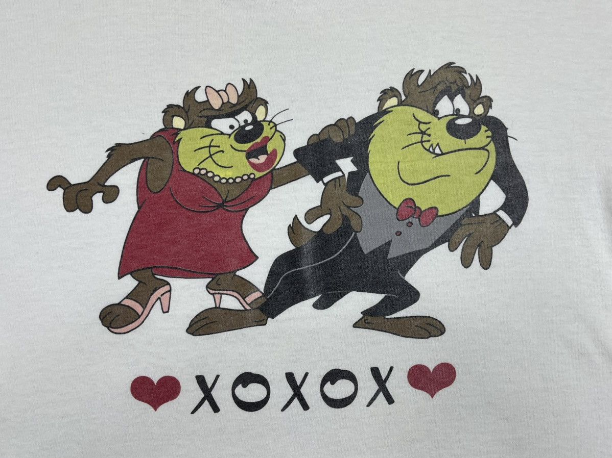 Cartoon Network Vintage 90s Tazmania Tasnamian Devil and She-Devil Tee Size US L / EU 52-54 / 3 - 3 Thumbnail