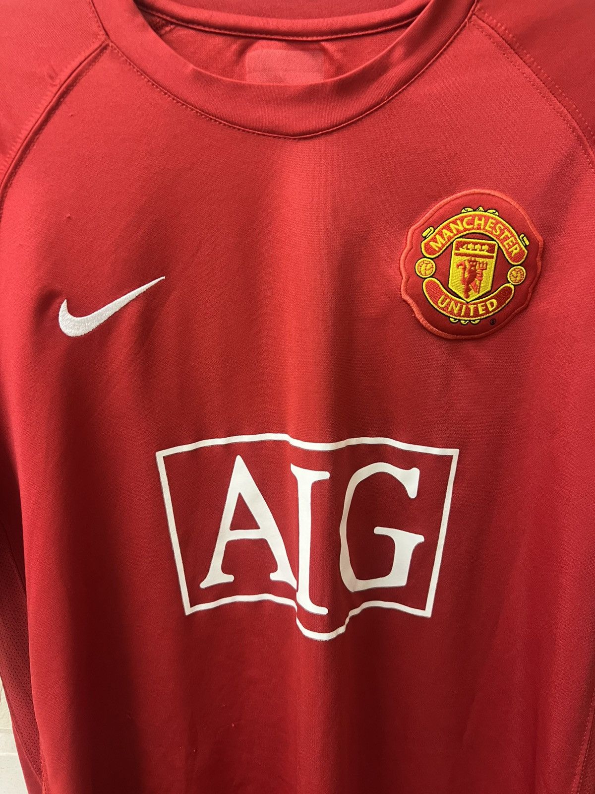 Nike Ronaldo 2007/08 Manchester United Home Jersey Size US S / EU 44-46 / 1 - 3 Thumbnail