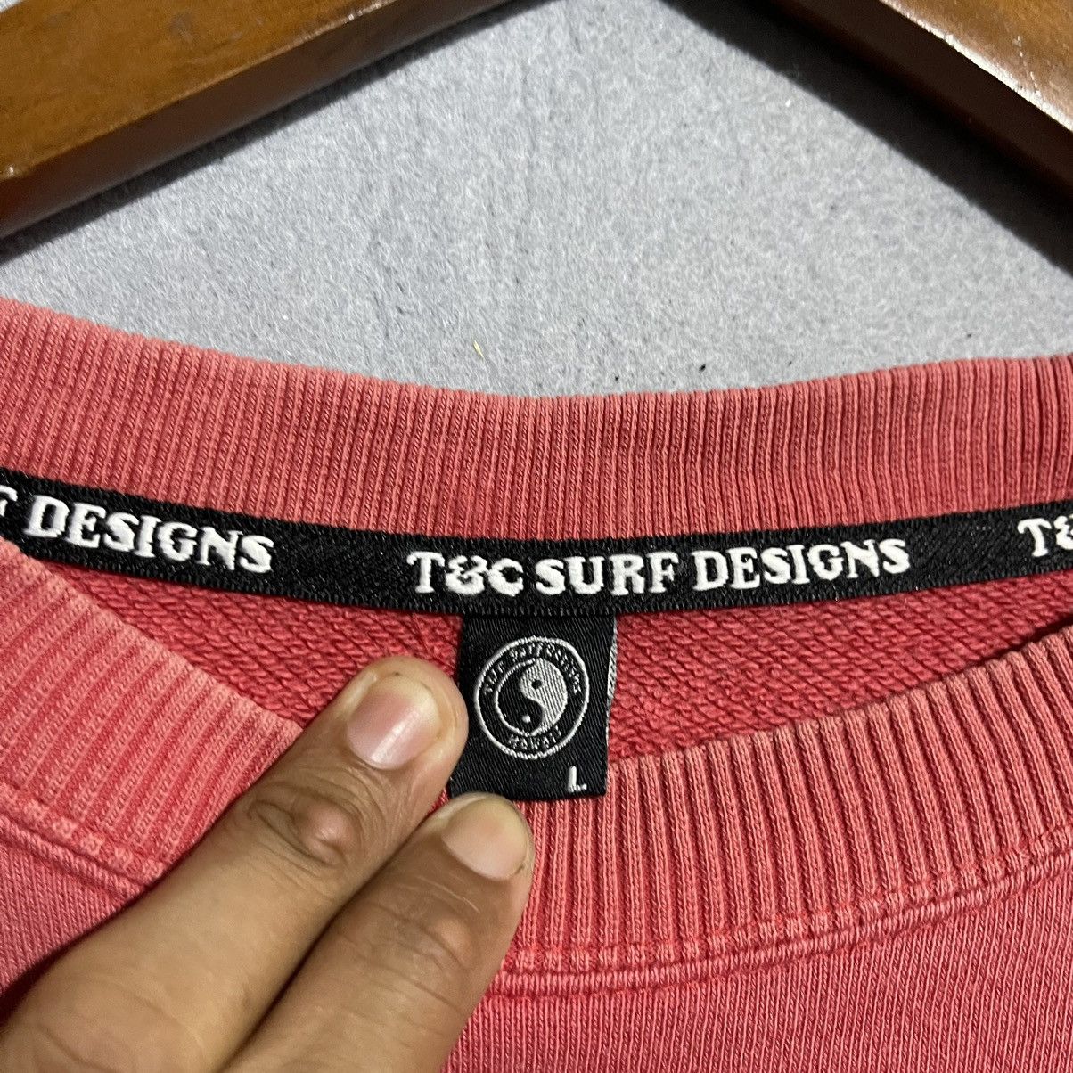 Vintage Vintage T&C Surf Designs Red Sweatshirt Dragon Head Graphic Size US L / EU 52-54 / 3 - 7 Thumbnail