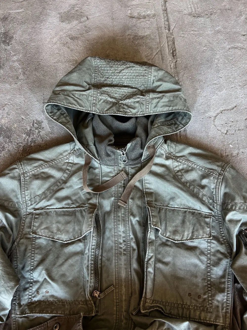 Hysteric Glamour Avant Garde If Six Was Nine Balenci Opium Style Cargo Jacket Size US M / EU 48-50 / 2 - 6 Thumbnail