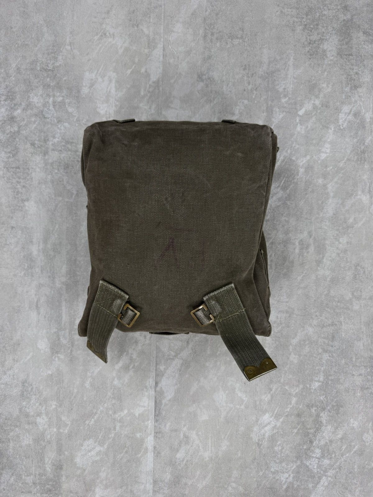 Other Vintage military canvas Biker Bag Motorcycle back bag Size ONE SIZE - 5 Thumbnail