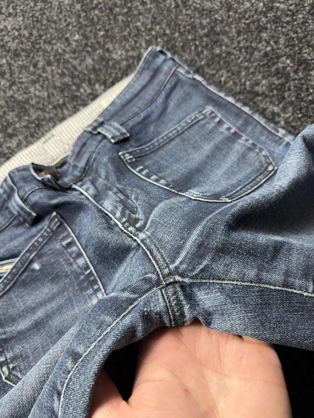 Diesel Retro 00s Diesel Fluzi Y2K Vntg Stretch Bootcut Flared Jeans Size 30" / US 8 / IT 44 - 9 Thumbnail