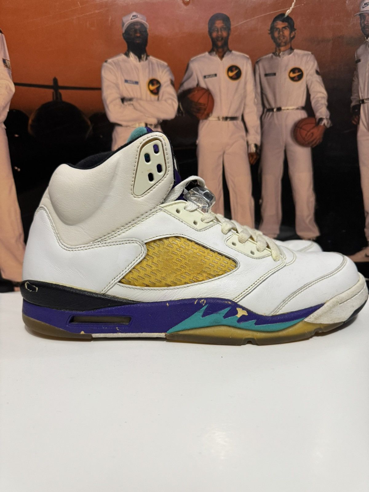 Jordan Brand Air Jordan 5 Retro LS 2006 Grape Sz 11 Lifestyle 314259-131 Size US 11 / EU 44 - 3 Thumbnail
