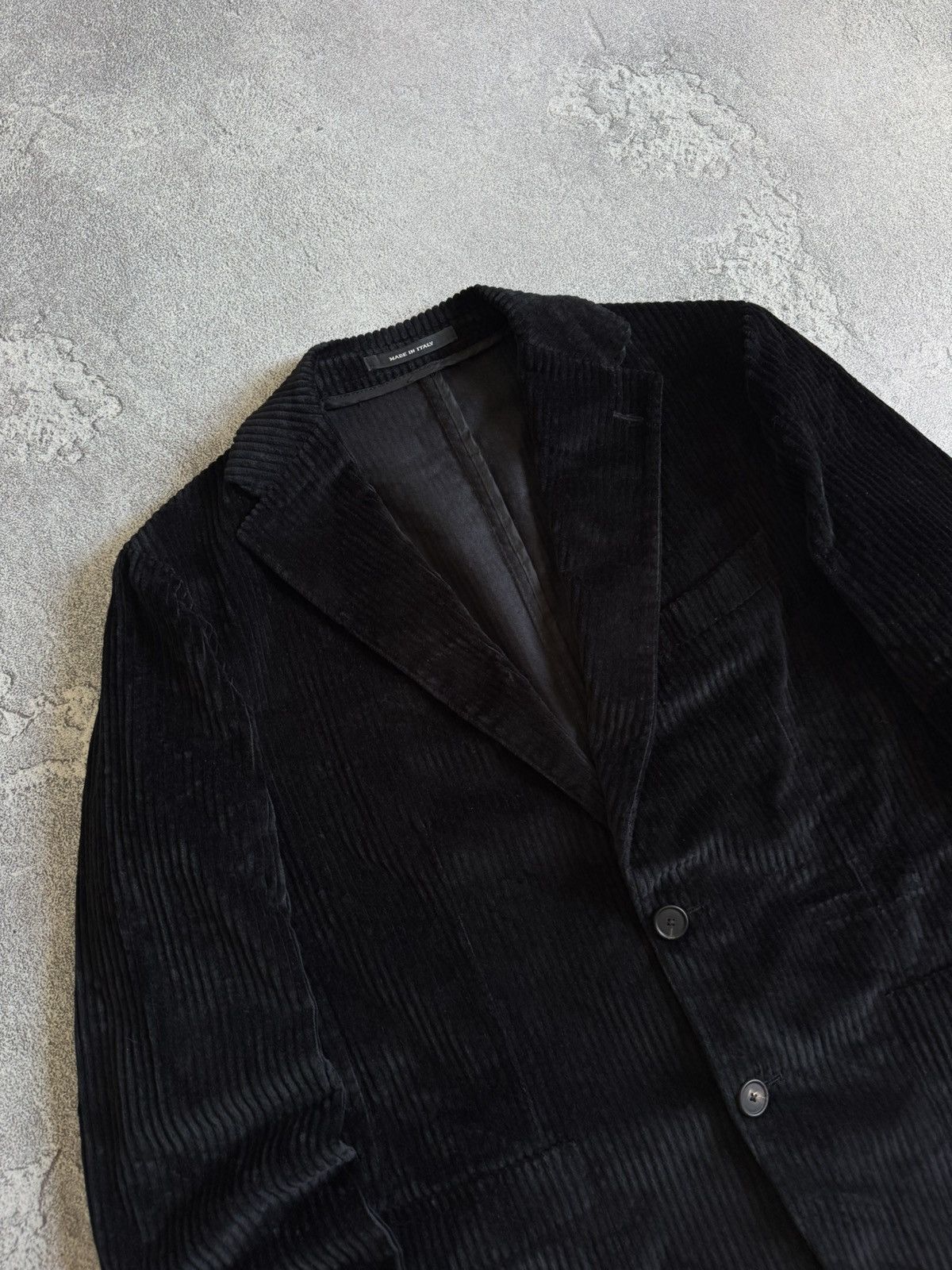Tagliatore Tagliatore black velour velvet blazer jacket old money Size US M / EU 48-50 / 2 - 2 Thumbnail