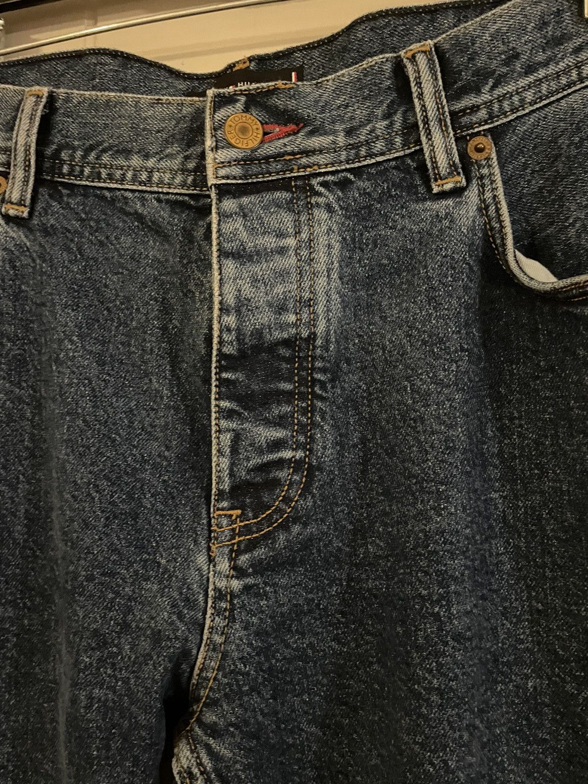 Tommy Hilfiger Tommy Hilfiger Mercer Jeans Dark Wash Straight Leg 38/34 Size US 38 / EU 54 - 3 Thumbnail