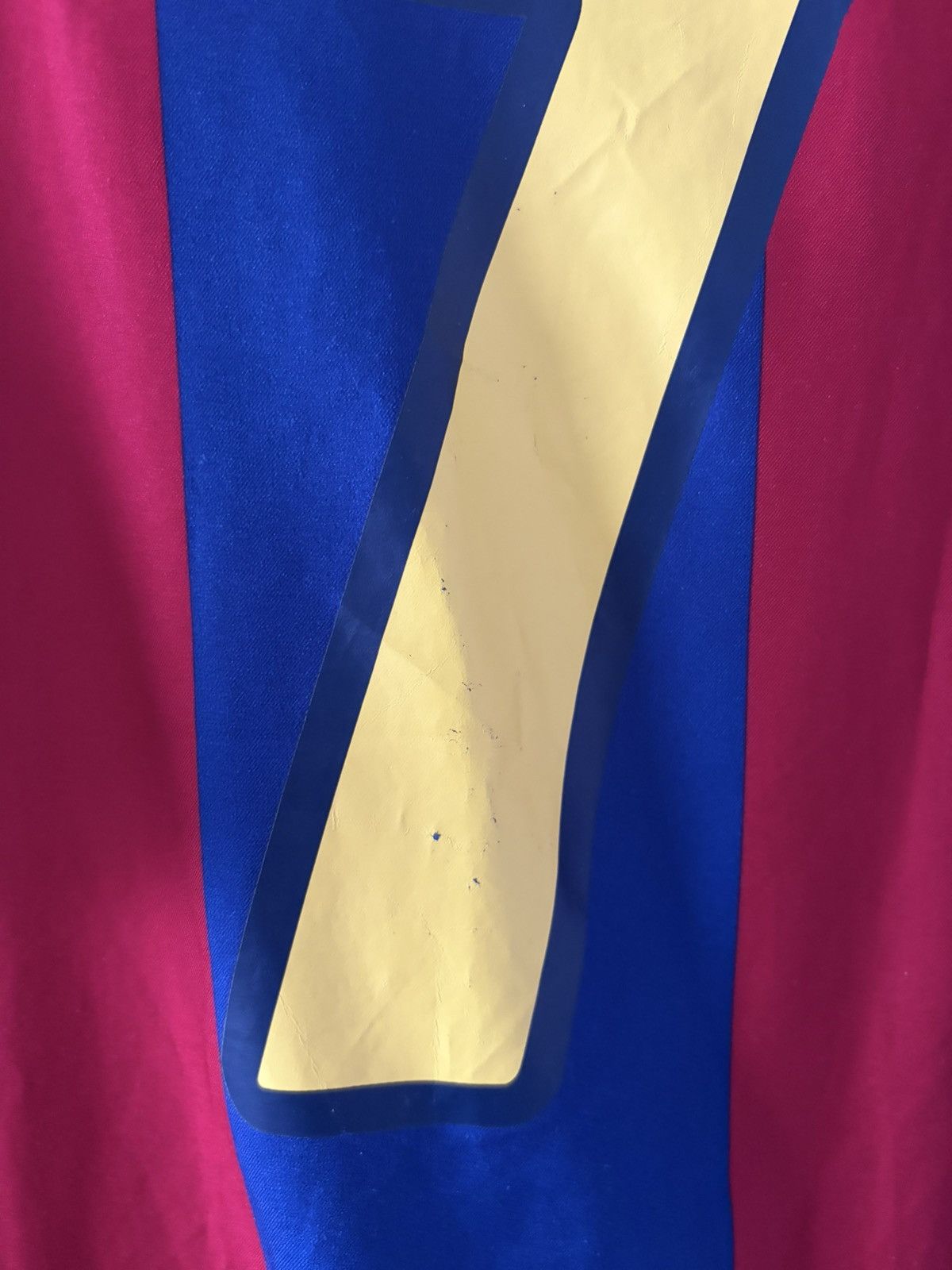 Barcelona nike 2002/2003 domowa Saviola Vintage — zdjęcie 3
