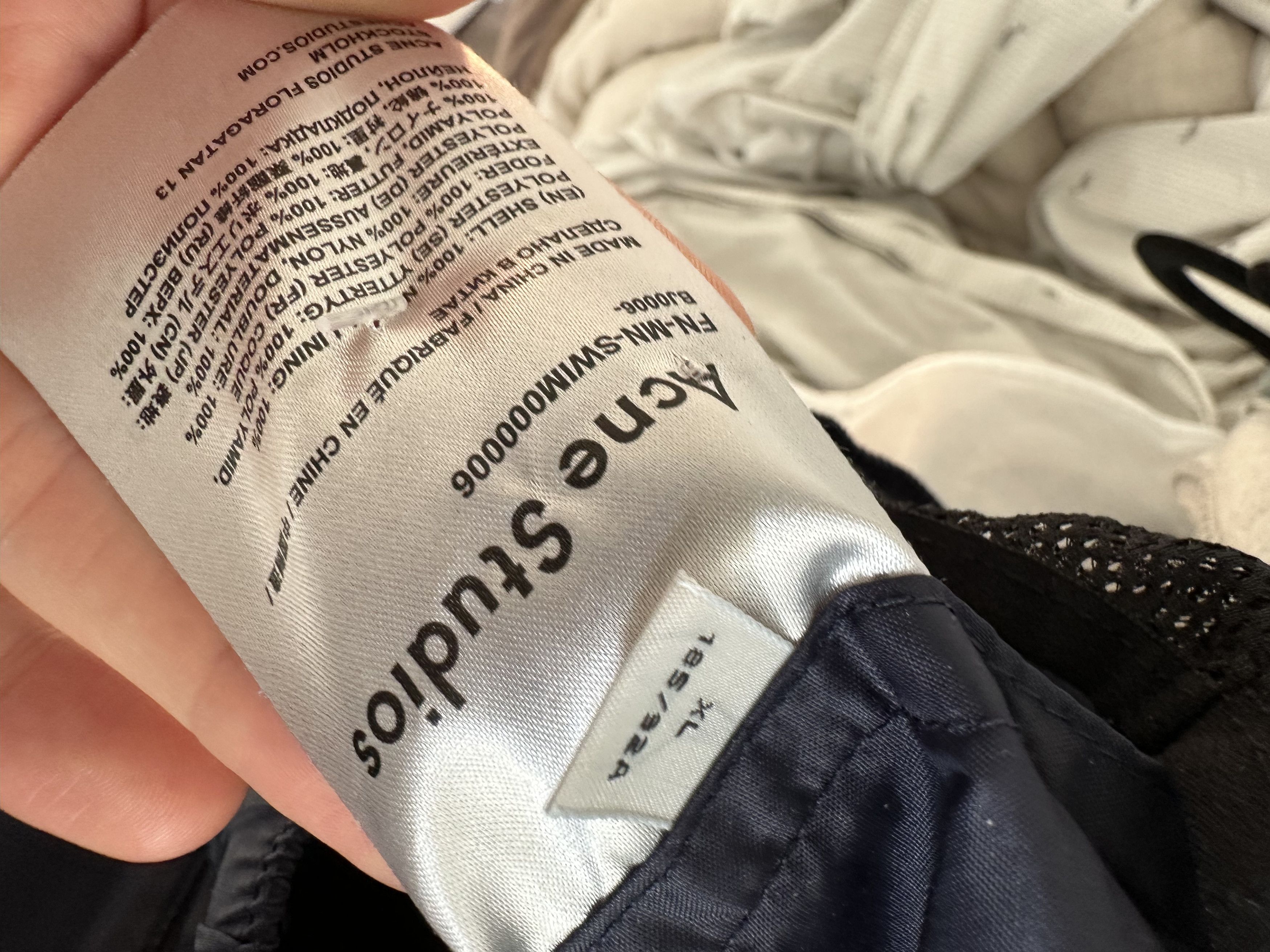 Acne Studios Acne Studios Logo Nylon Shorts Size US 36 / EU 52 - 5 Thumbnail