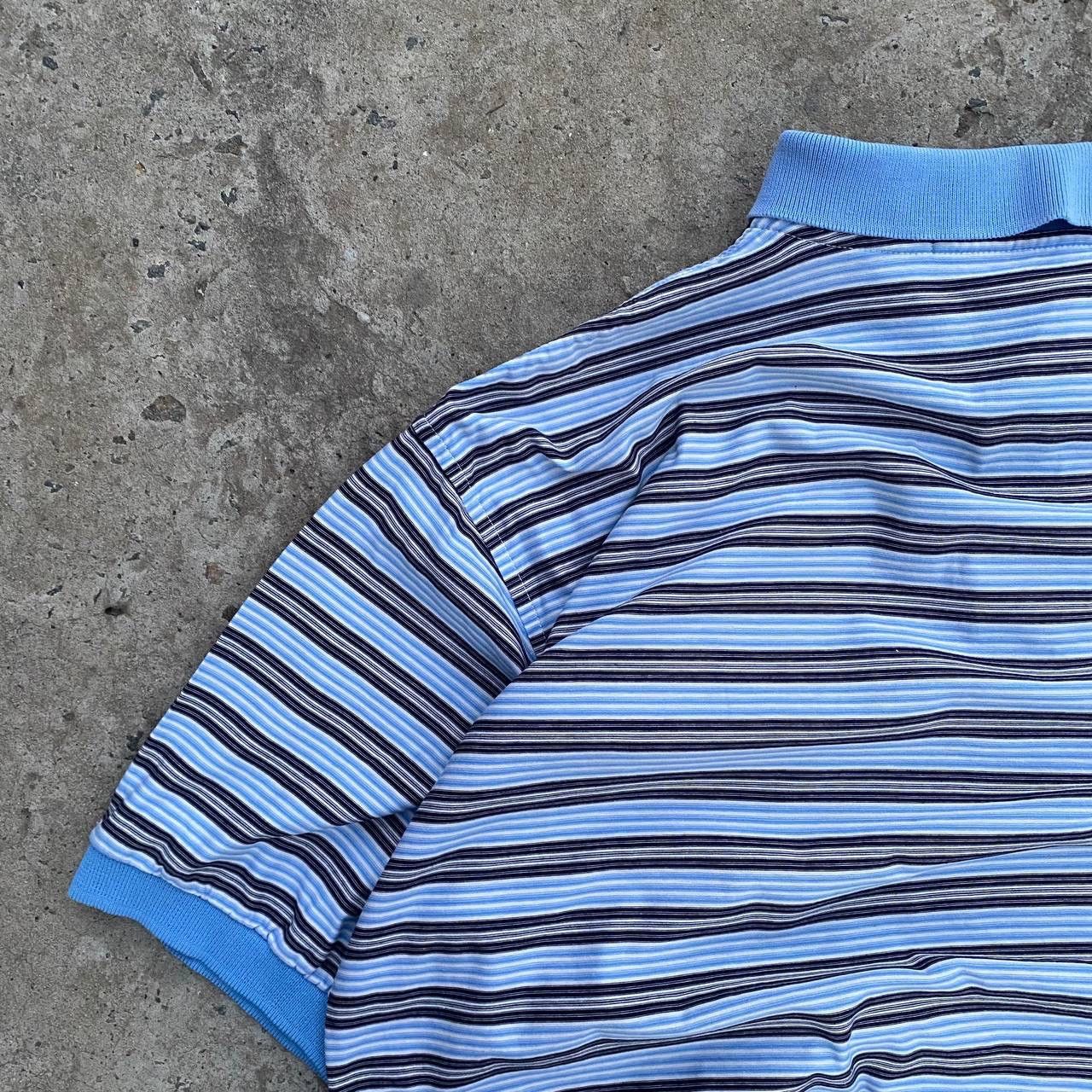 Fila Vintage Fila Polo Striped Size L Y2K 00s USA Basic Fit Tee Size US L / EU 52-54 / 3 - 8 Thumbnail