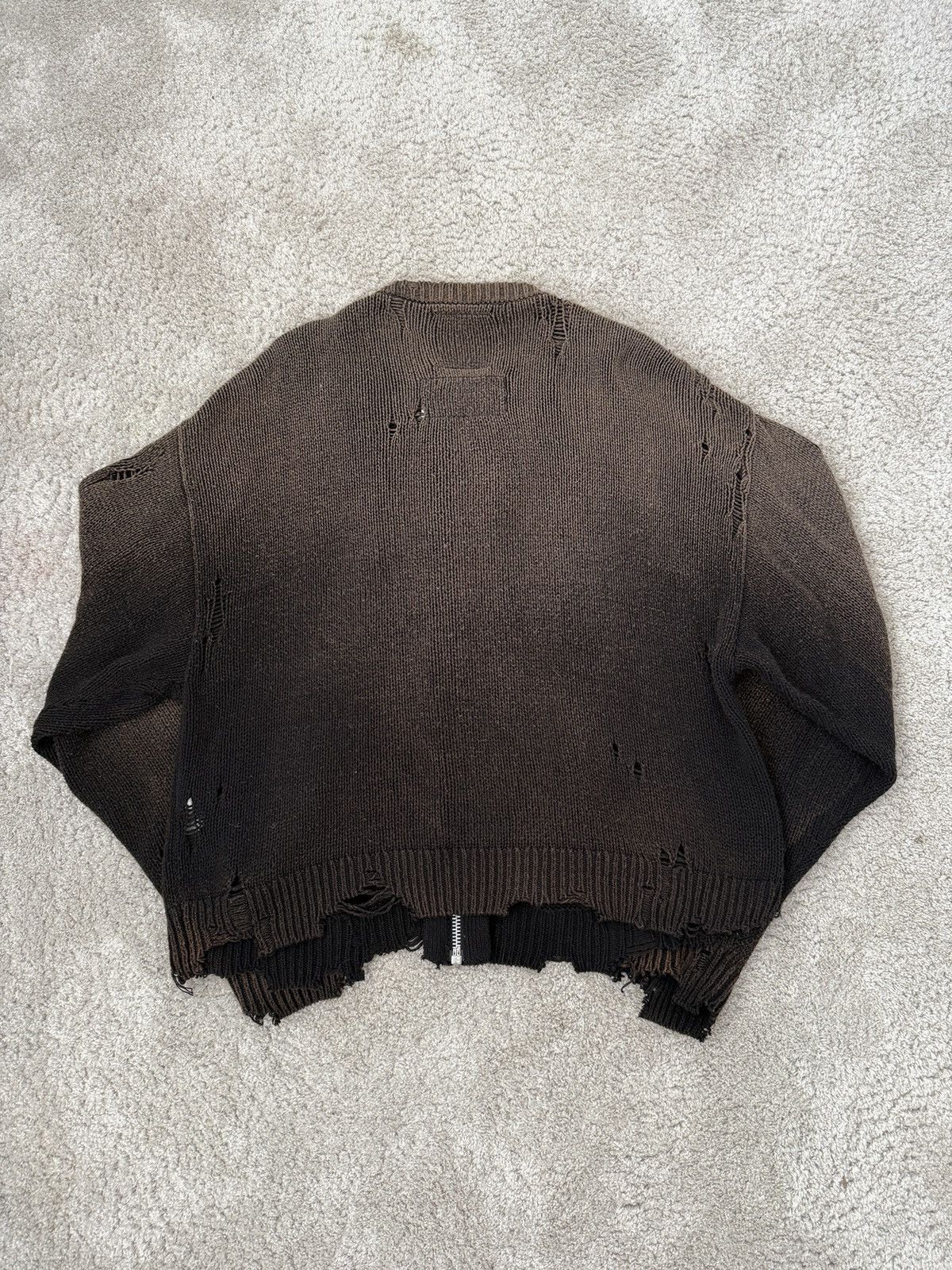 Maison MIHARA YASUHIRO Maison MIHARA YASUHIRO Intarsia-Knit Cardigan Size US S / EU 44-46 / 1 - 2 Thumbnail
