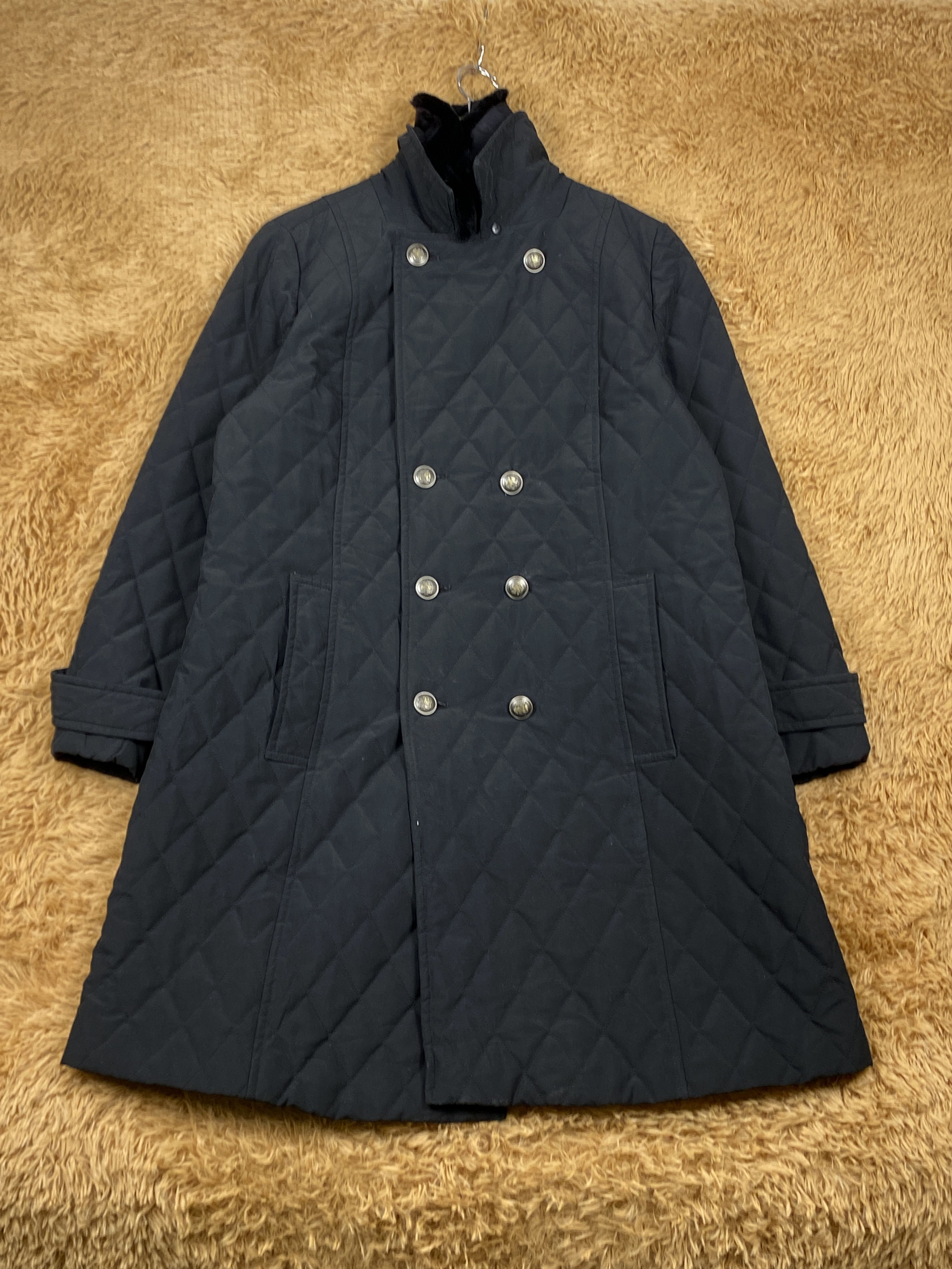 Japanese Brand Vintage Japanese Brand Quilted Long Jacket J1767 Size M / US 6-8 / IT 42-44 - 1 Thumbnail