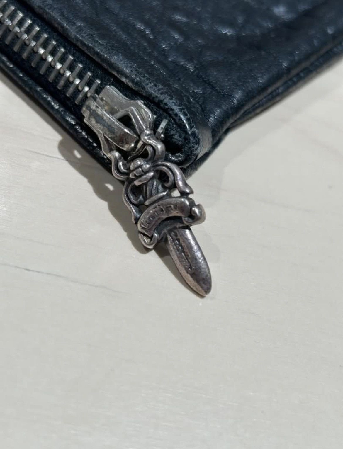 Chrome Hearts Vintage Chrome heart leather coin purse Size ONE SIZE - 4 Thumbnail