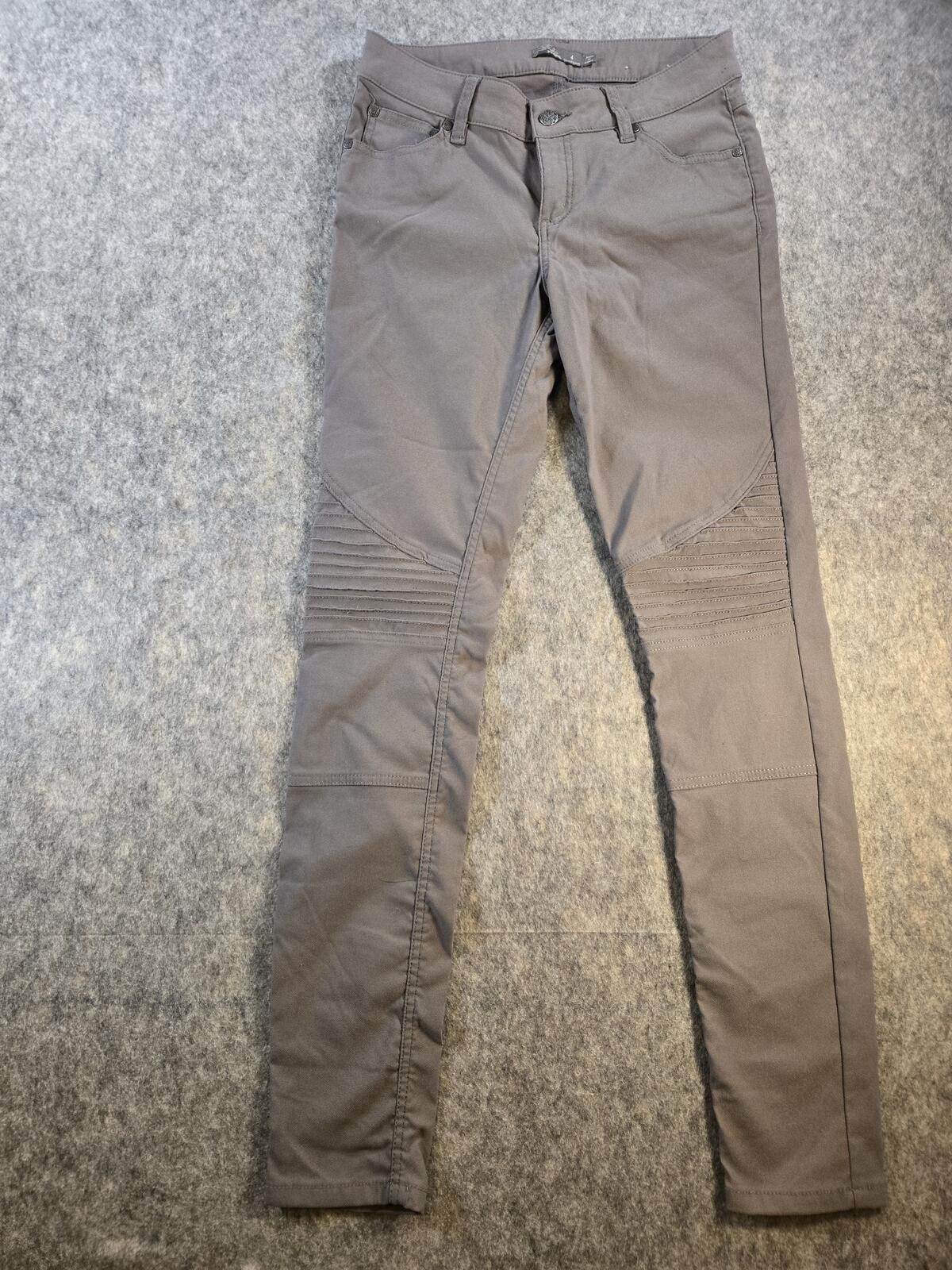 Prana Gorpcore Moto Biker Athleisure Sz4 Skinny Gray Performance Size 27" / US 4 / IT 40 - 1 Thumbnail