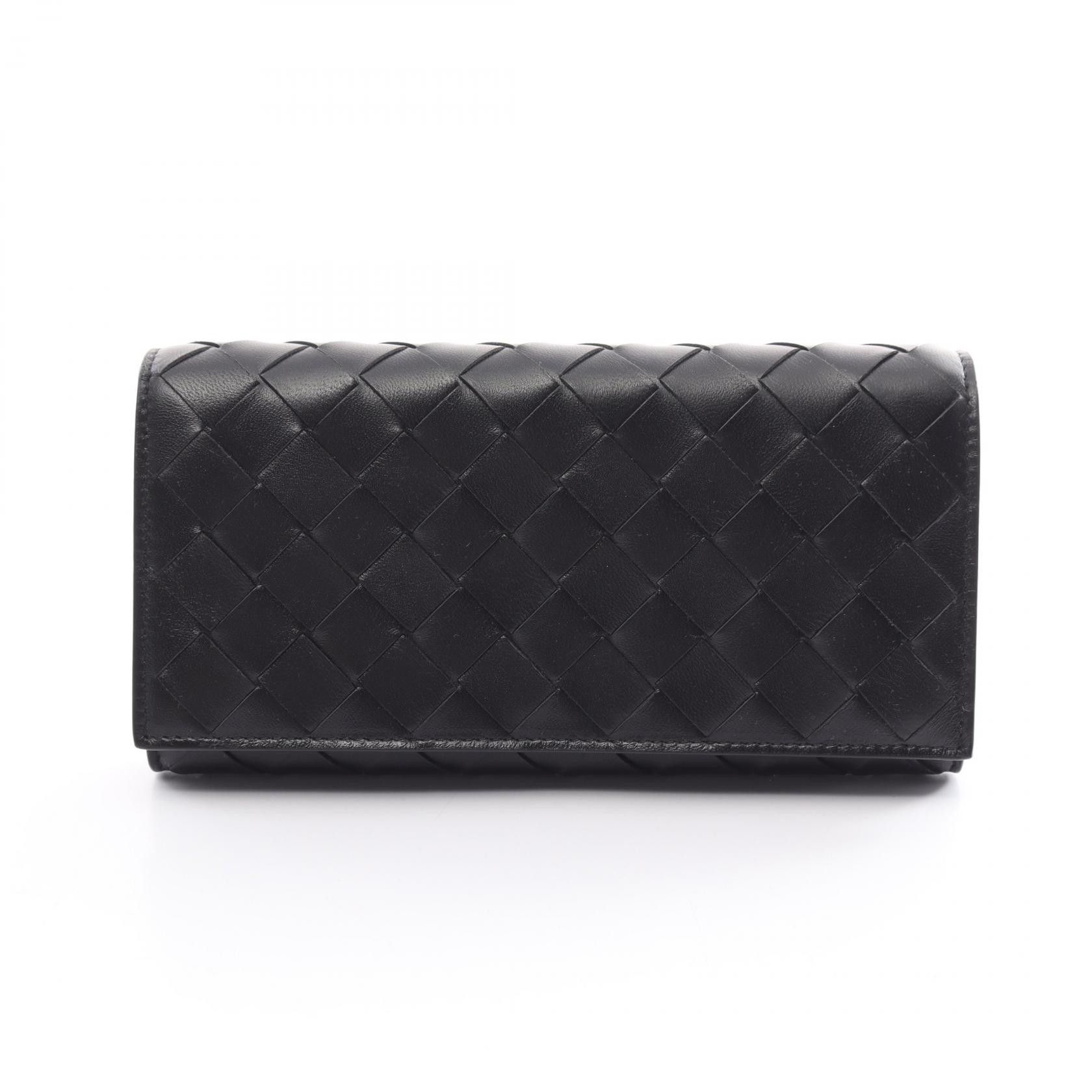Bottega Veneta Bottega Veneta Bottega Veneta Intrecciato Leather Long Wallet Leather Long Wallet 666935VCPP38425 Size ONE SIZE - 1 Thumbnail