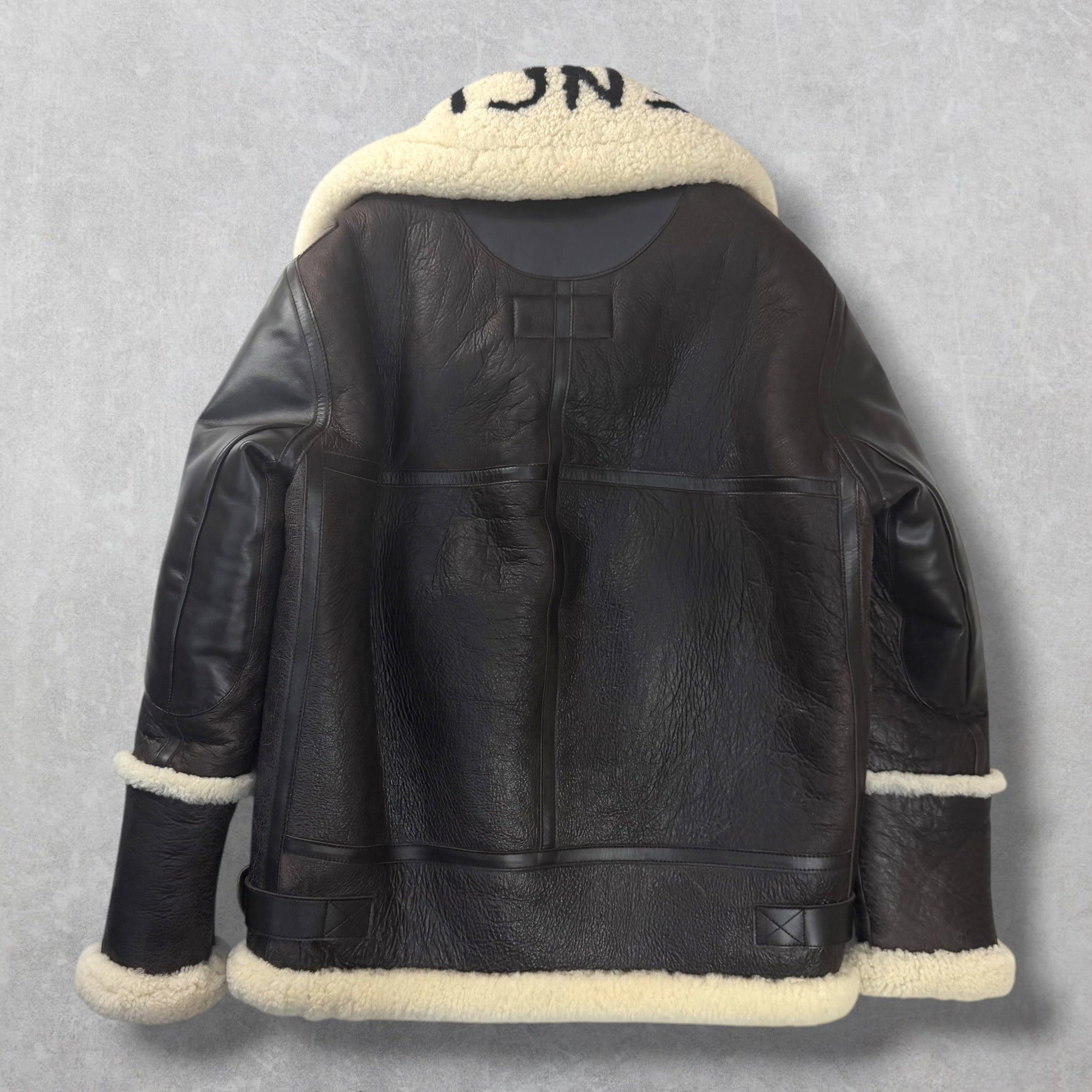 Balenciaga Balenciaga "Le Bombardier" Oversized Shearling Jacket 36 (M) Size US M / EU 48-50 / 2 - 2 Thumbnail