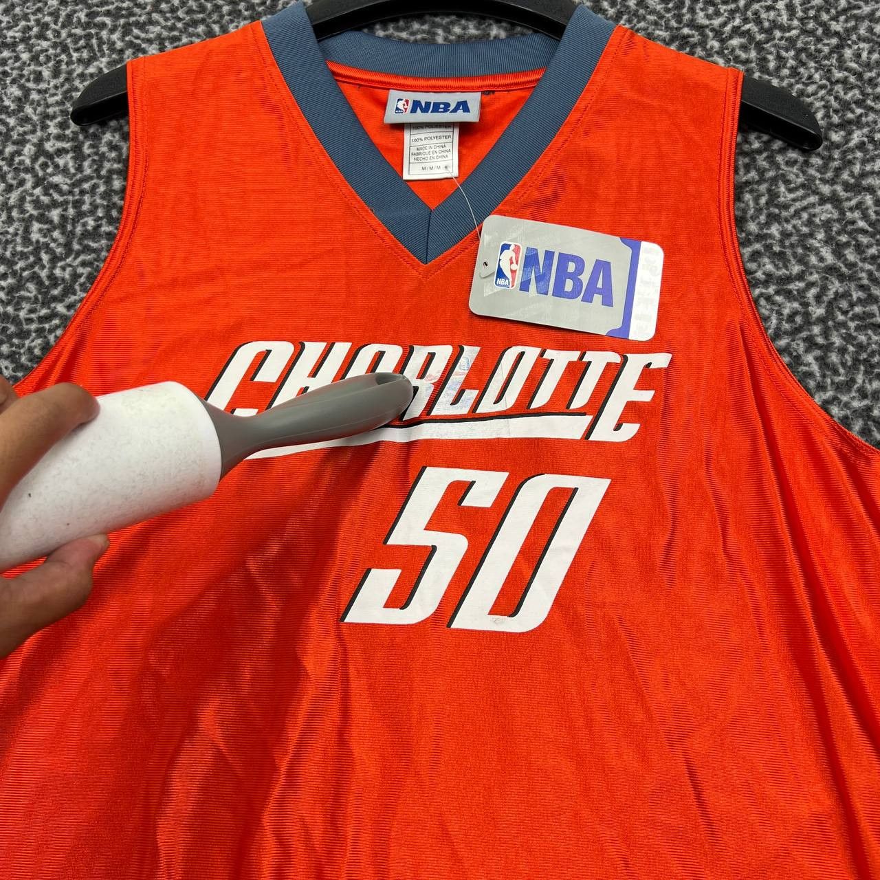 NBA Charlotte Bobcats Okafor #50 Jersey Shirt Women Medium New M Size M / US 6-8 / IT 42-44 - 3 Thumbnail