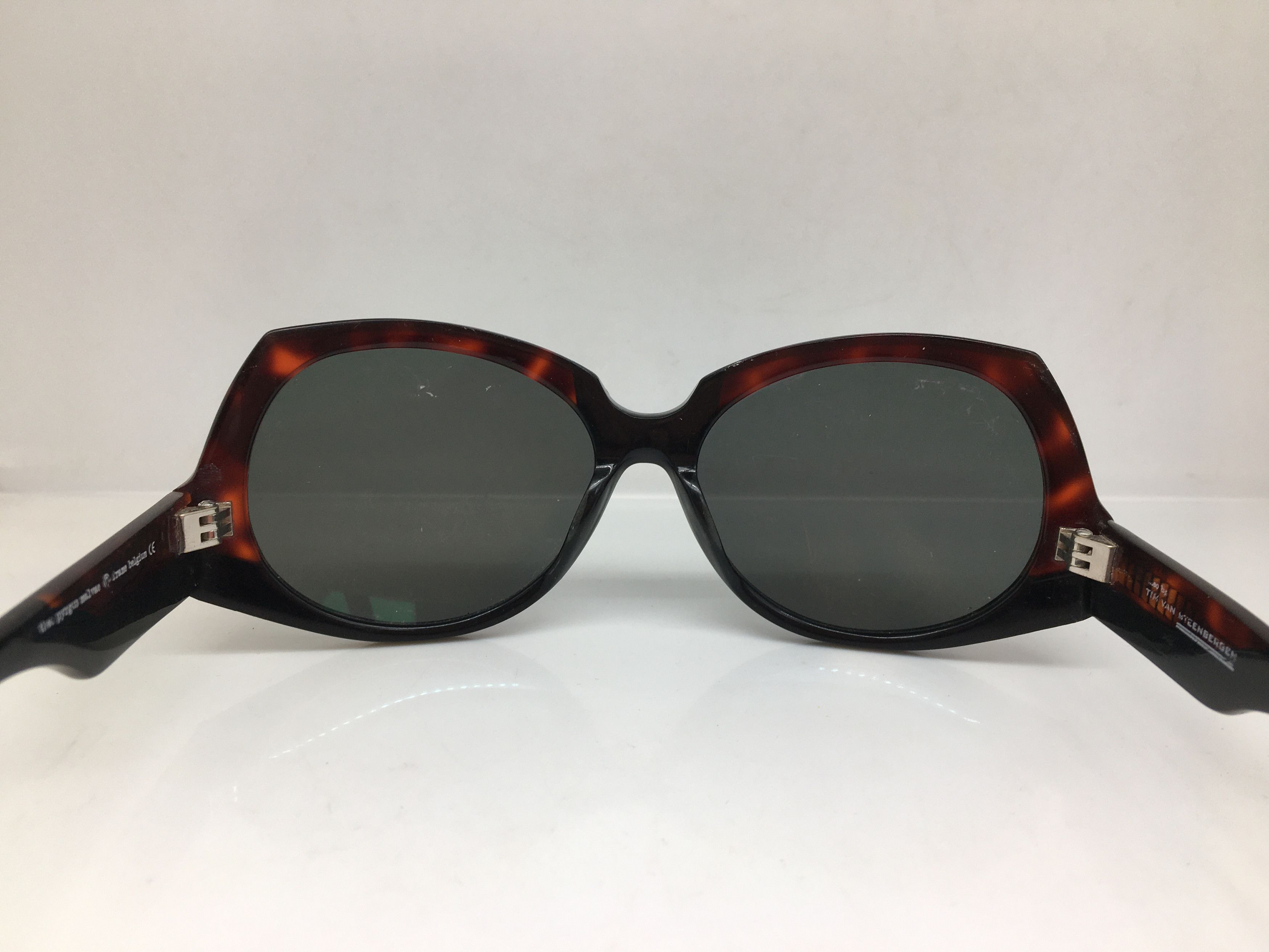 Vintage Theo by TIM VAN STEENBERGEN Tortoise Cateye Sunglasses Size ONE SIZE - 4 Thumbnail