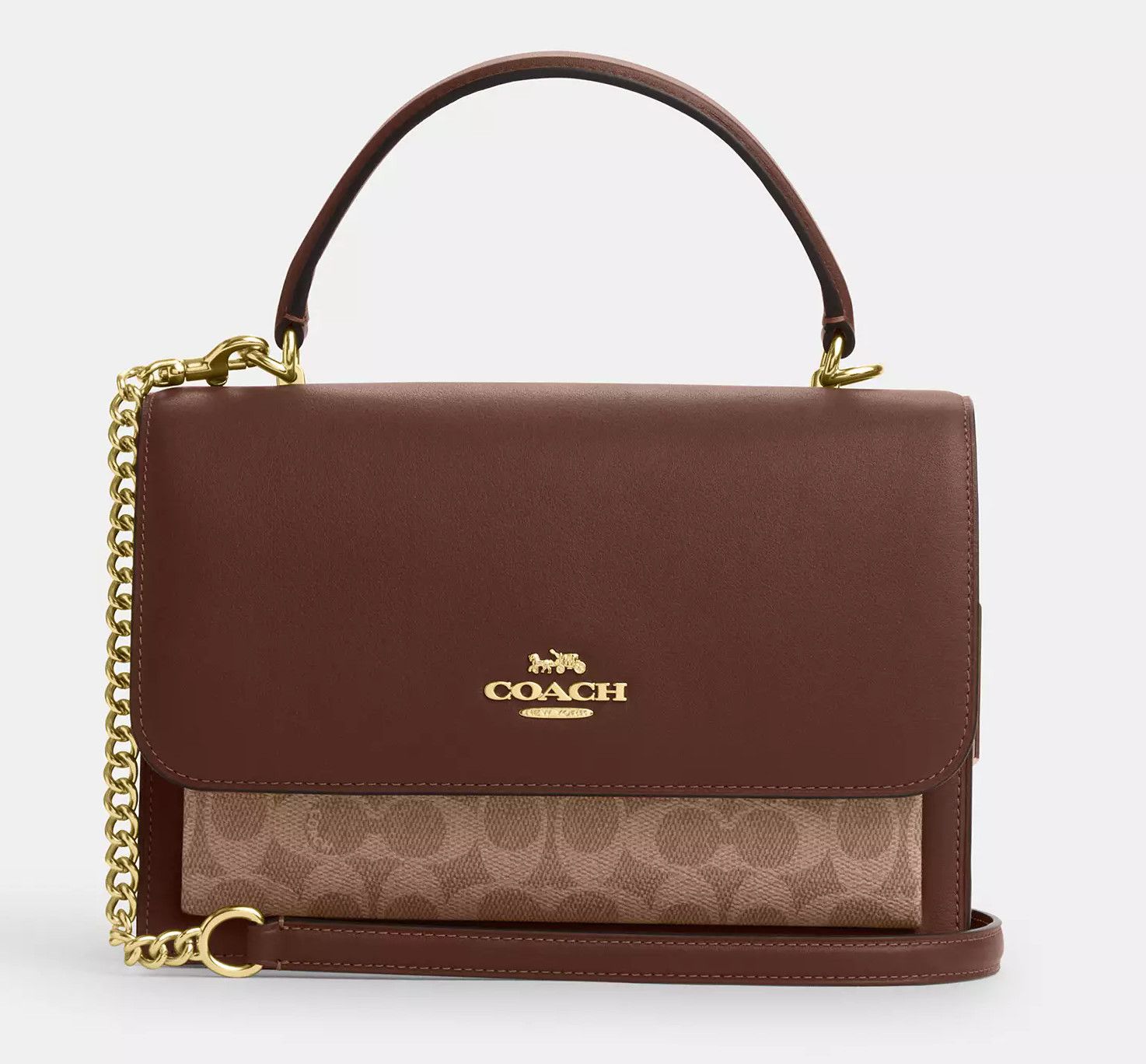 Coach Klare Top Handle Bag In Signature Canvas CY687 Size ONE SIZE - 10 Thumbnail