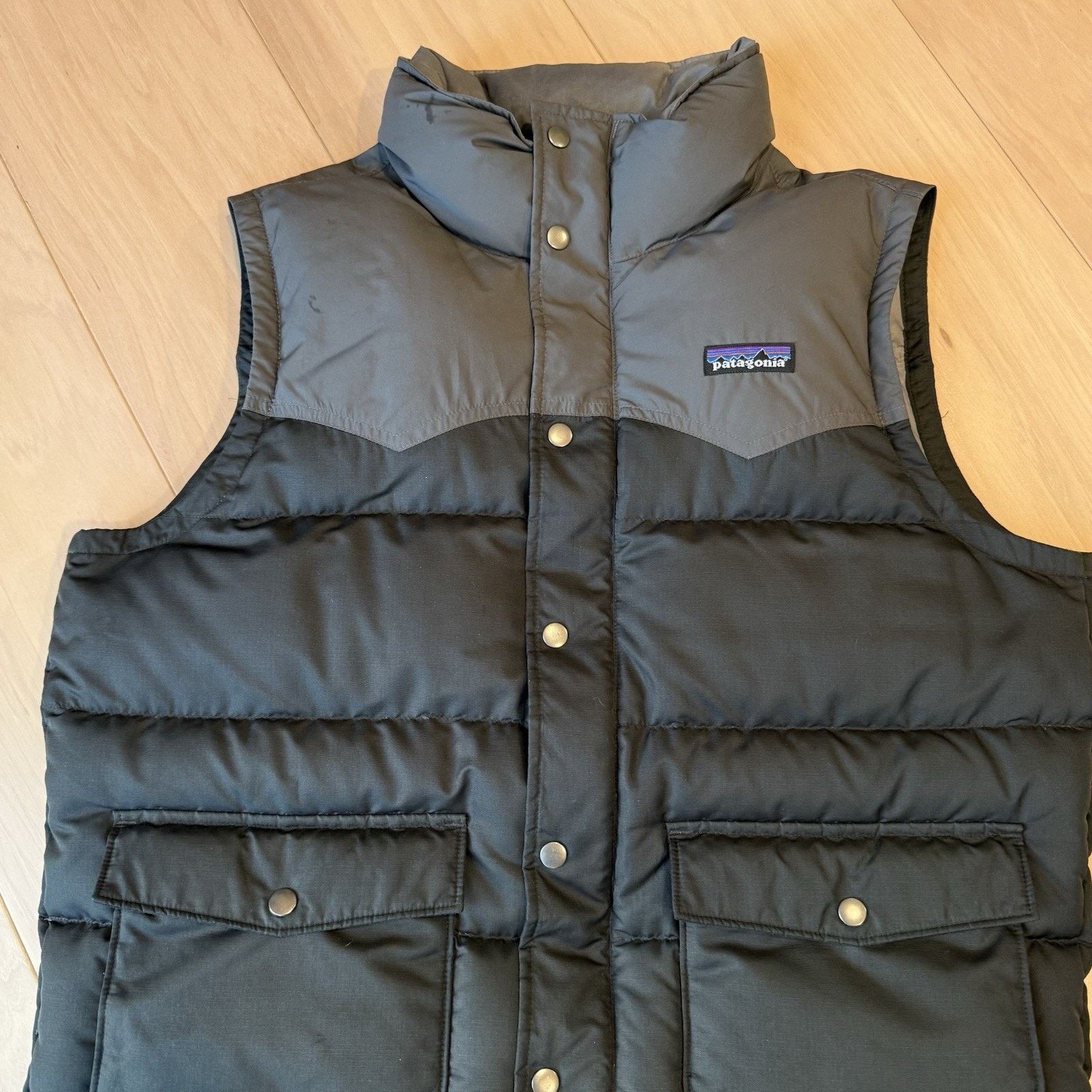 Patagonia Patagonia Slingshot Down Vest Black Insulated Puffer Winter Size US M / EU 48-50 / 2 - 4 Thumbnail