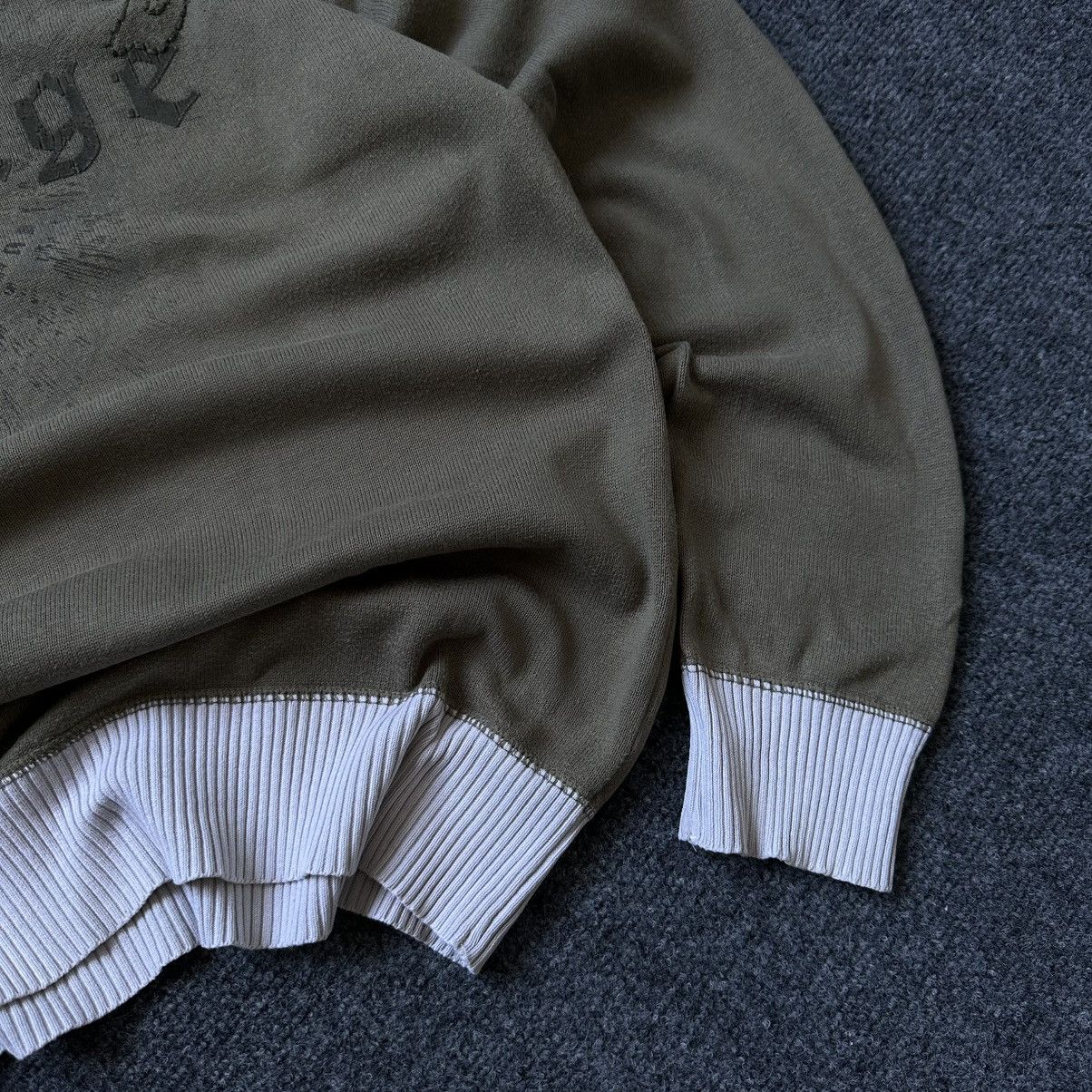 Le Grande Bleu (L.G.B.) VTG Knit V Neck Sweater Vintage Green Y2K 00s Size M Grunge Size US M / EU 48-50 / 2 - 7 Thumbnail