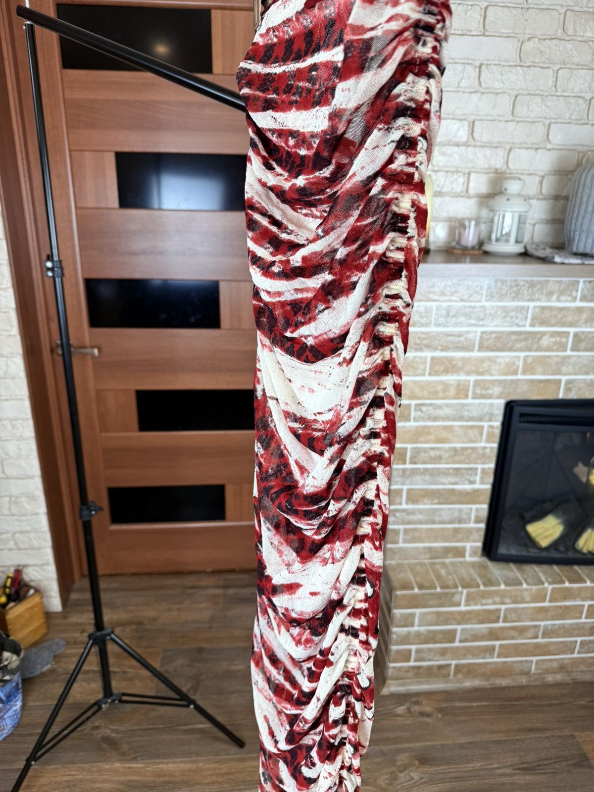 Jean Paul Gaultier × Vintage Vintage Jean Paul Gaultier Soleil Sheath Geometric Dress Size L / US 10 / IT 46 - 16 Thumbnail