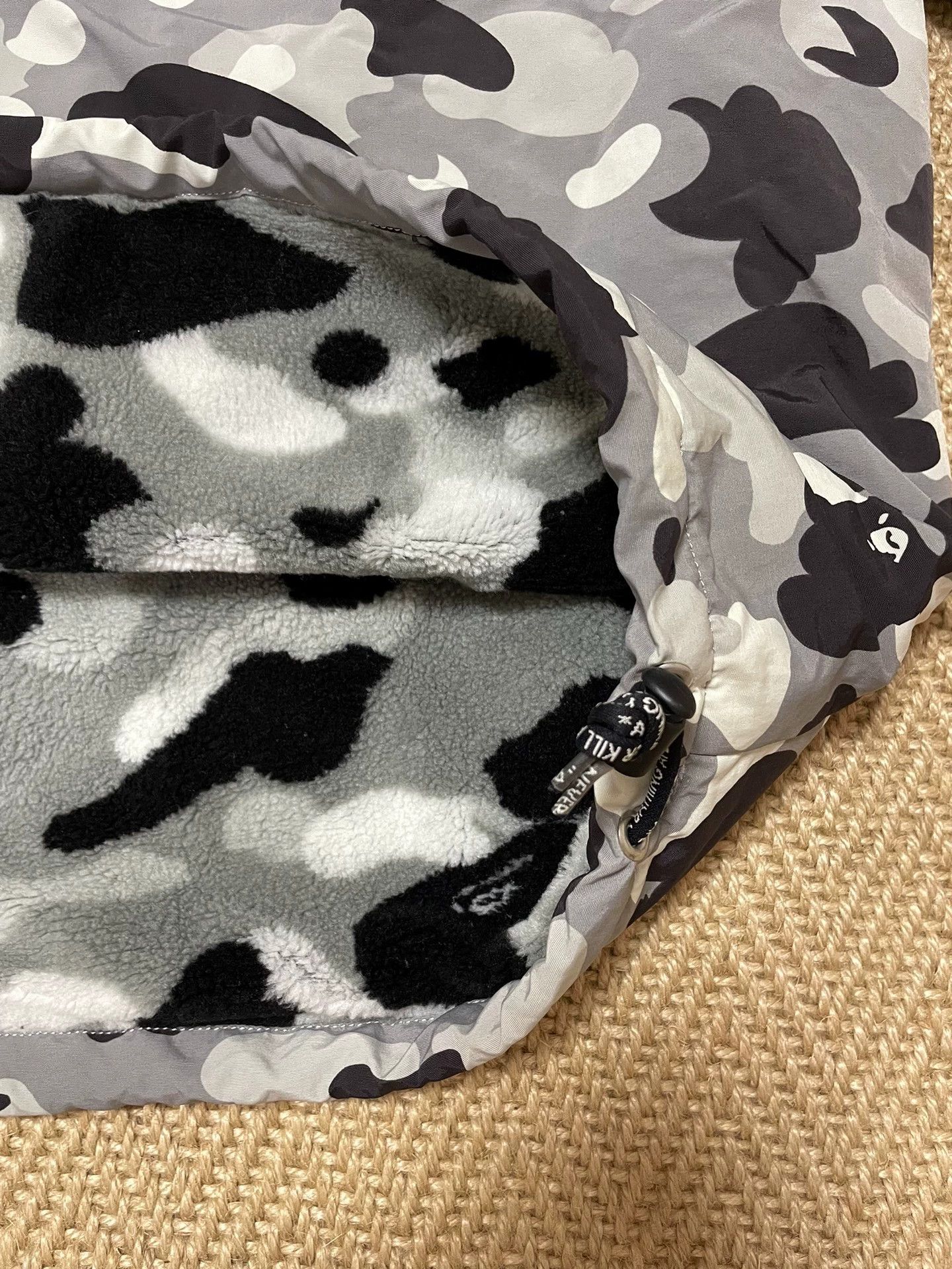 Bape BAPE 1ST CAMO 90s Gray Camo Half-Zip Fleece M Rare Size US M / EU 48-50 / 2 - 4 Thumbnail
