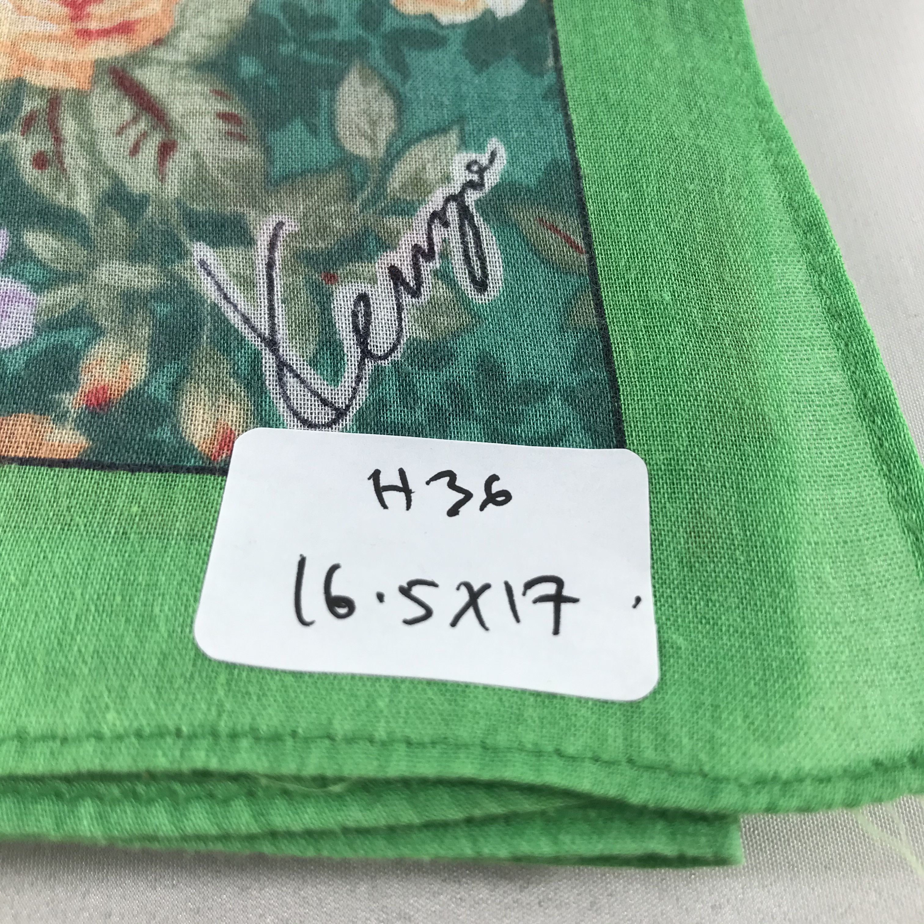 Kenzo Kenzo Floral Handkerchief Neckerchief Bandana H36 Size ONE SIZE - 6 Thumbnail