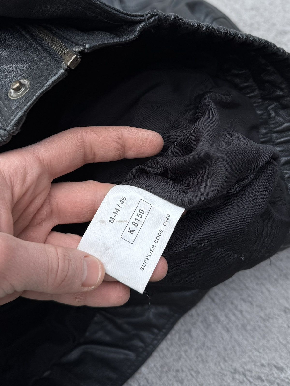 Vintage Vintage Leather Y2K avantgarde streetwear jacket Size US XL / EU 56 / 4 - 14 Thumbnail