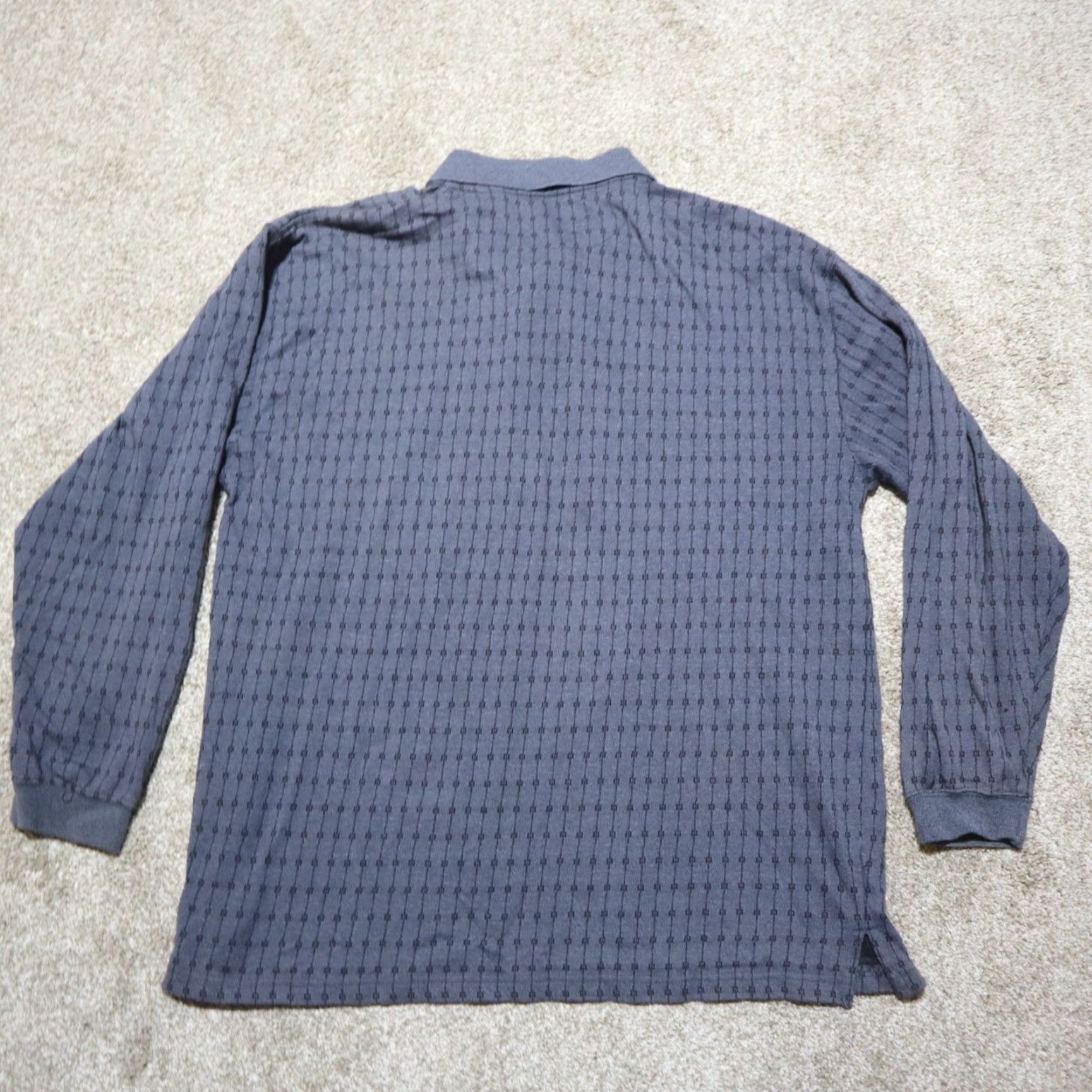 Vintage VINTAGE Imprints Polo Shirt Gray Adult XL (Extra Large) Golf Mens Polo Shirt Gr ay Imprints Mens XL Golf Shirt - 90s/2000s Theme Size US XL / EU 56 / 4 - 7 Thumbnail