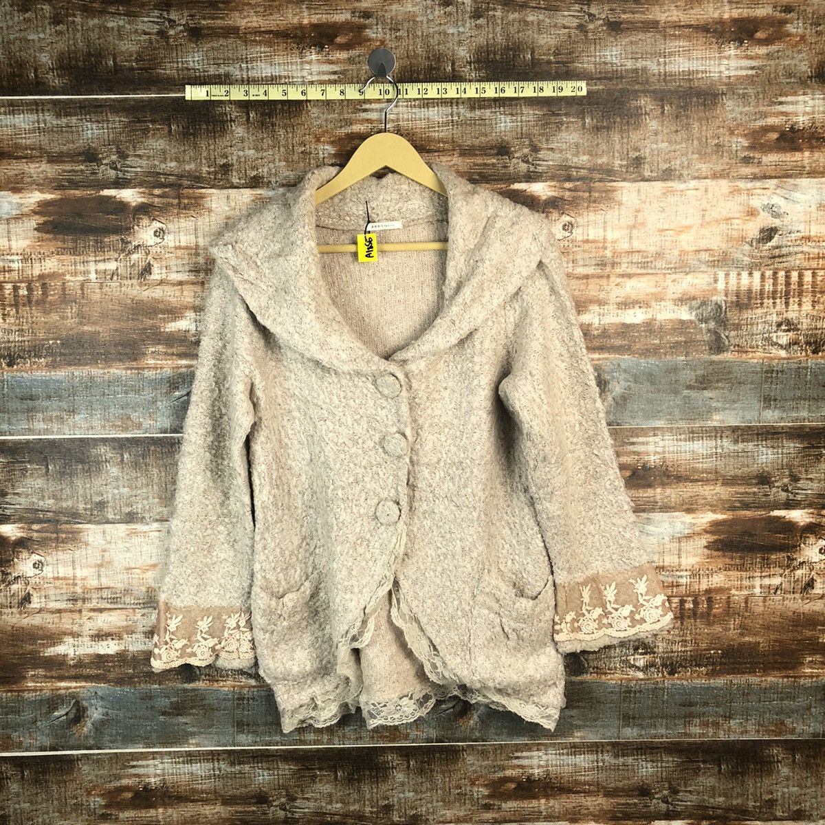 Axes Femme Brown Cardigan Knitwear #A1856