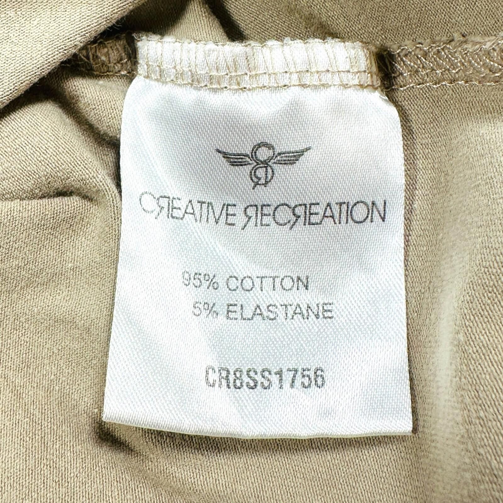 Creative Recreation Creative Recreation T-Shirt Men's UK Size L Beige Logo Size US L / EU 52-54 / 3 - 12 Thumbnail