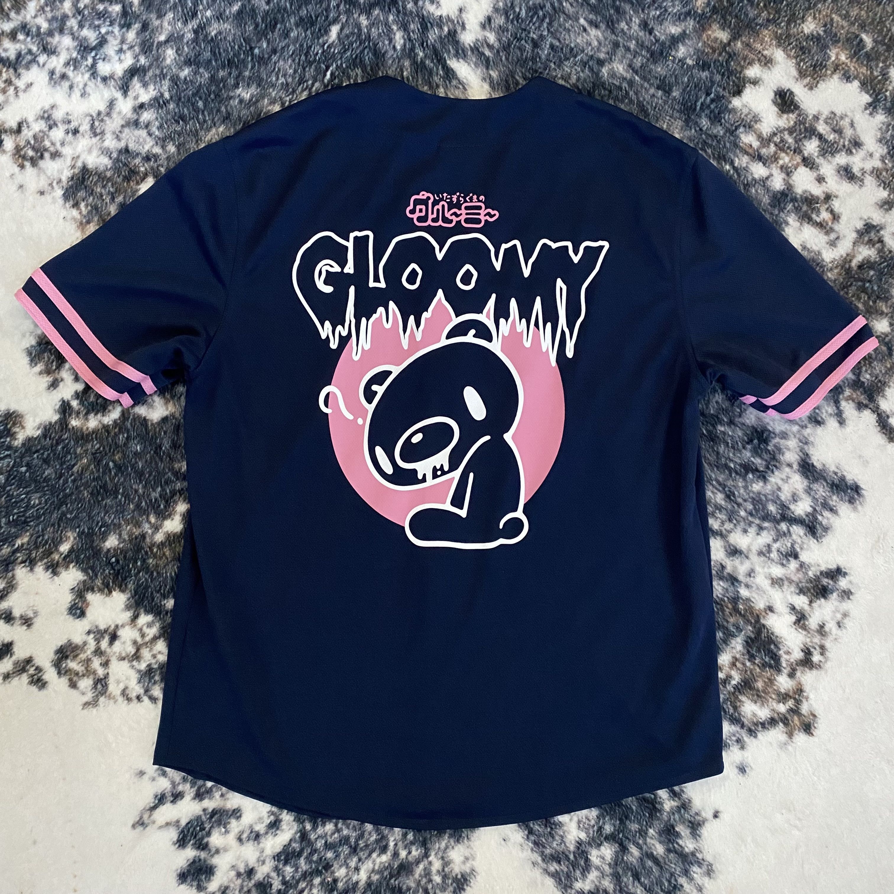 Other Graphic Bear Baseball Jersey in Navy and Pink Size US L / EU 52-54 / 3 - 6 Thumbnail