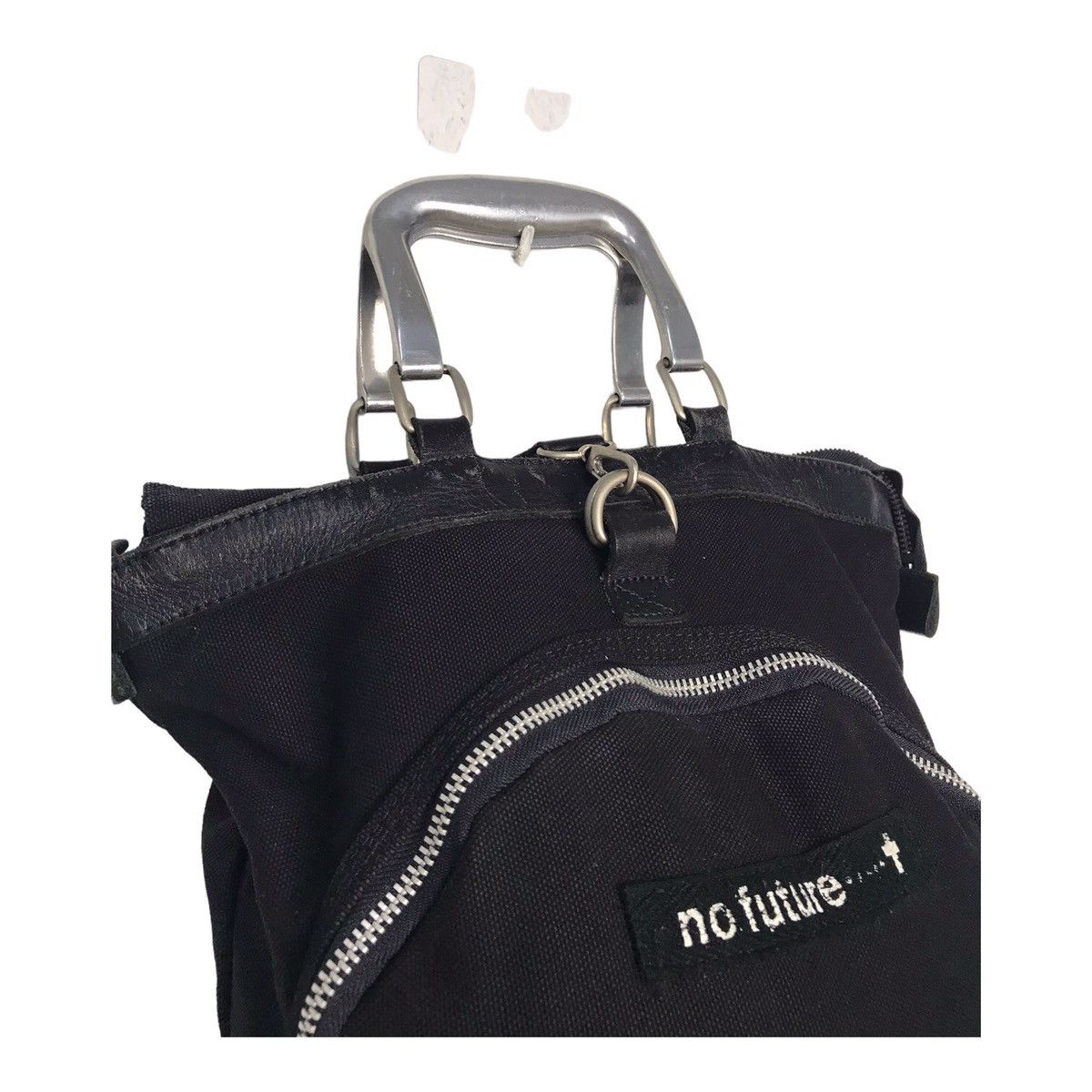 Hysteric Glamour × If Six Was Nine × Le Grande Bleu (L.G.B.) No Future Multi Pocket Canvas Sling Bag Size ONE SIZE - 4 Thumbnail