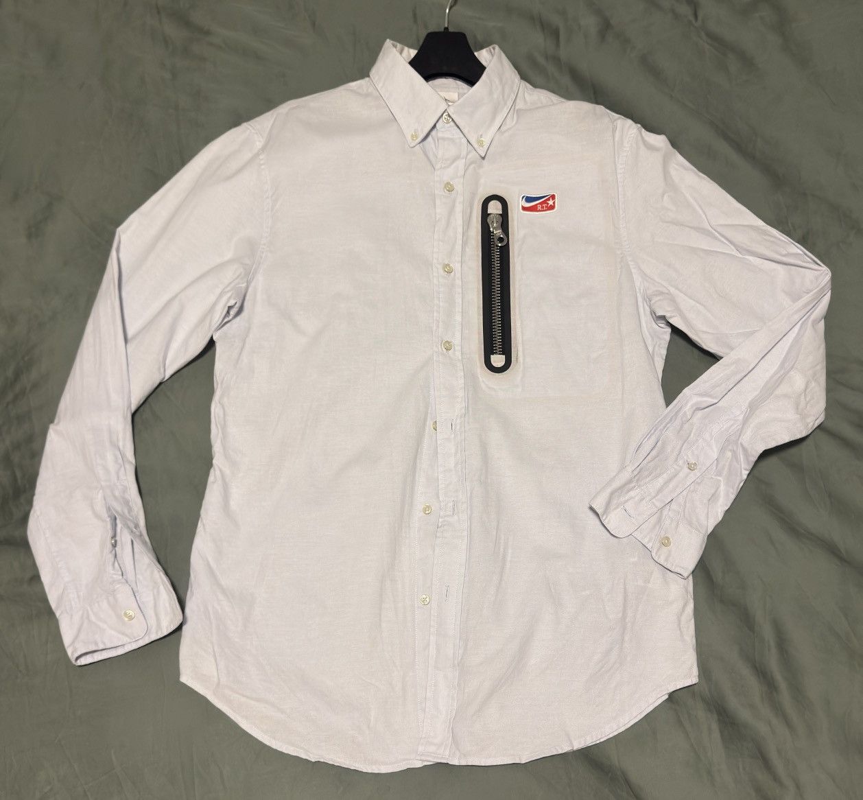 Nike × Riccardo Tisci Nike x Riccardo Tisci RT light blue long sleeves men shirt Size US L / EU 52-54 / 3 - 1 Thumbnail
