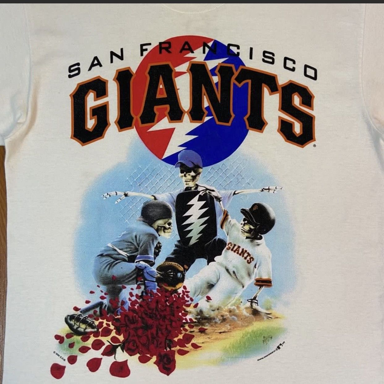 Grateful Dead × MLB Vintage ©️1995 San Francisco Giants MLB x Grateful Dead G.D.M Size US M / EU 48-50 / 2 - 2 Thumbnail