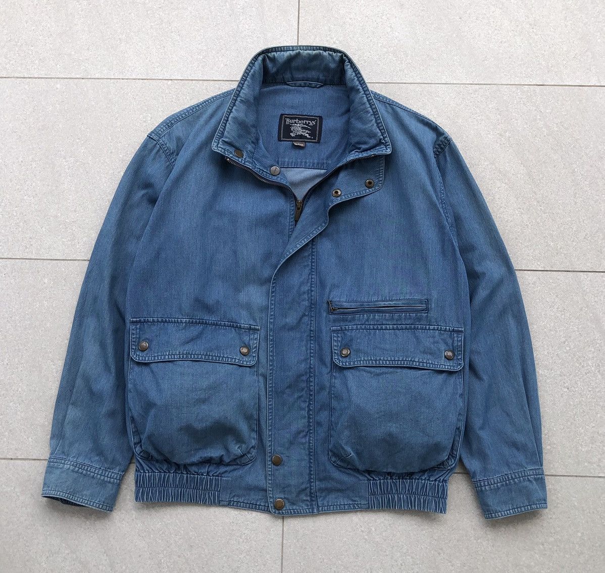Burberry Prorsum Vintage Burberrys Prorsum Blouson Cargo Pocket Bomber Jacket Size US M / EU 48-50 / 2 - 10 Thumbnail