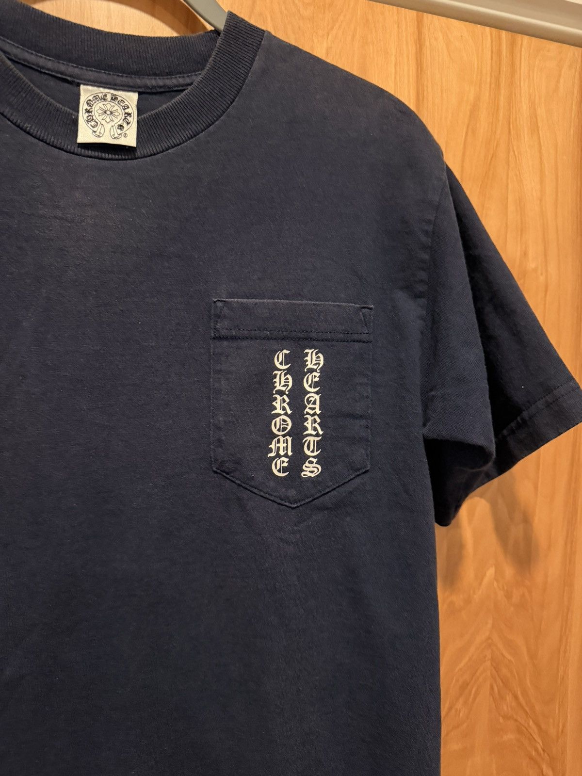 Chrome Hearts Chrome Hearts Vintage Intellectual Gallery Tee Navy Size US M / EU 48-50 / 2 - 4 Thumbnail