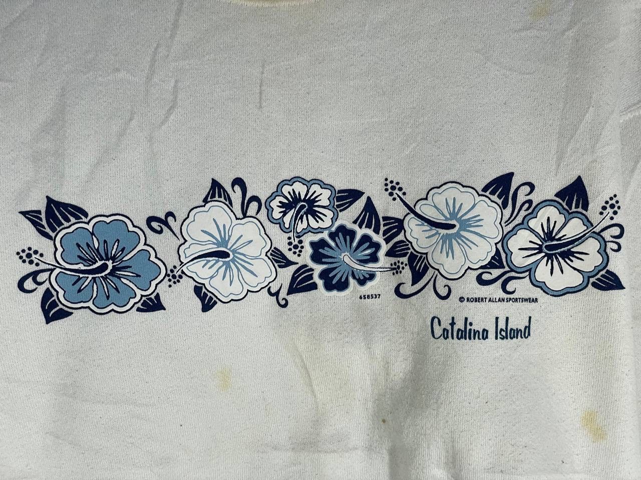 Other Vintage 90s hawaii hibiscus sweatshirt jumper size M Size US M / EU 48-50 / 2 - 5 Thumbnail