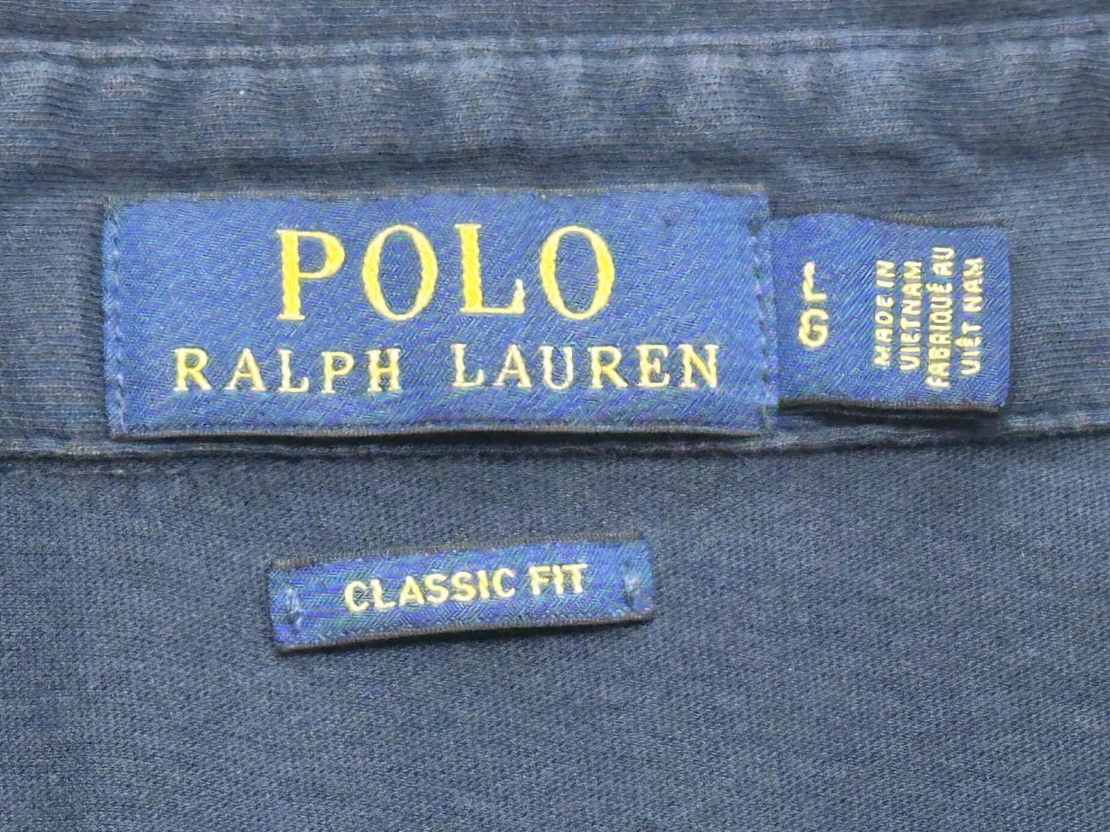 Polo Ralph Lauren Polo Ralph Lauren 1/4 Button Classic Fit Polo Shirt Blue L Size US L / EU 52-54 / 3 - 3 Thumbnail