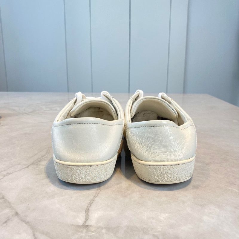 Gucci Gucci Ace Leather Low-Top Fashion Sneakers - Size US 7.5 / EU 40-41 - 3 Thumbnail