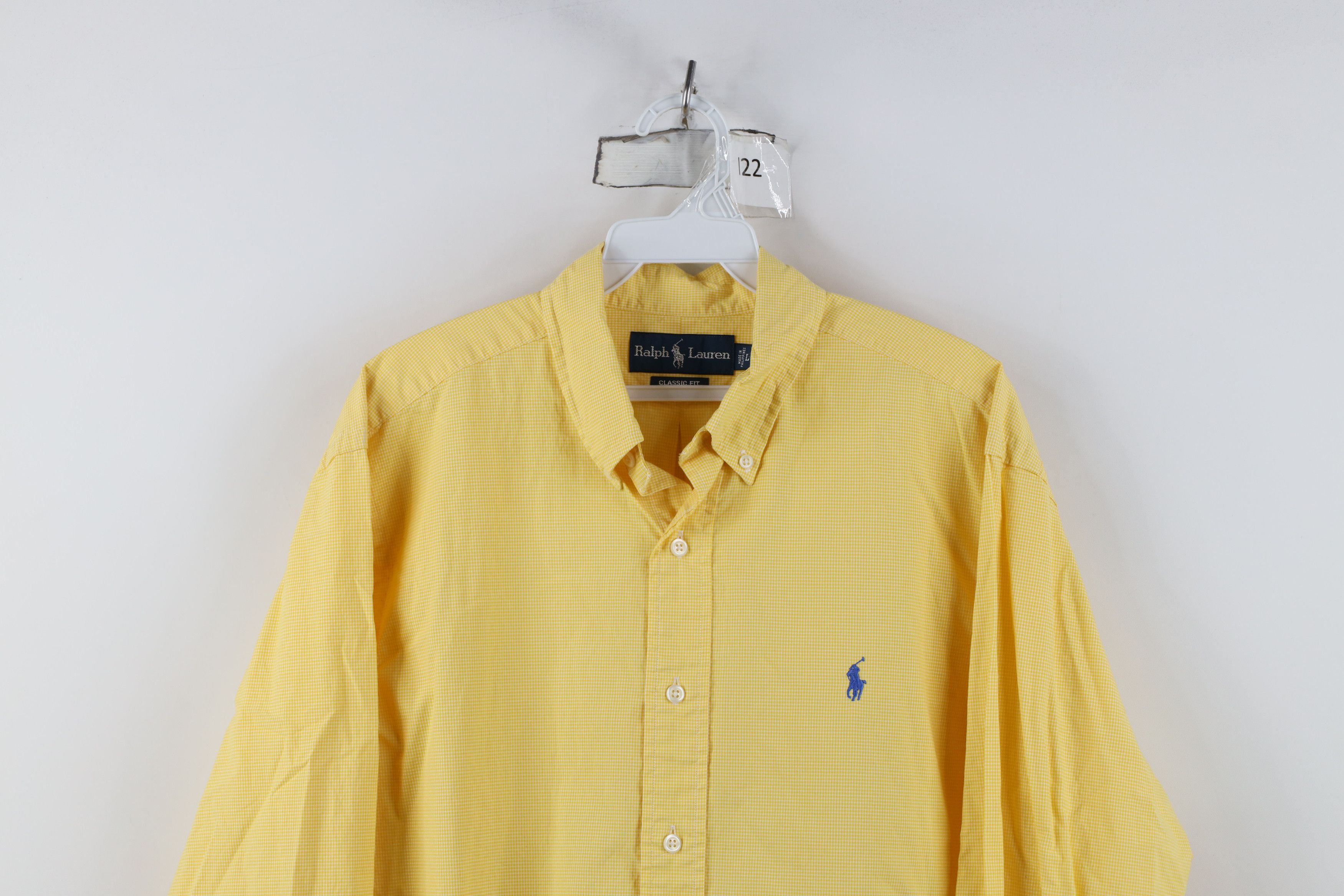Polo Ralph Lauren Vintage 90s Ralph Lauren Button Down Shirt Gingham Plaid Size US L / EU 52-54 / 3 - 2 Thumbnail