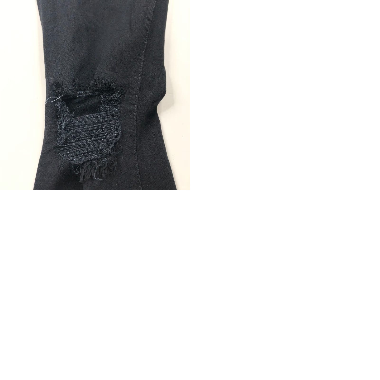 Good American Good American Jeans High Rise Skinny 8 27W 29L GL108TOF Black Denim 5-Pocket Women Size 27" / US 4 / IT 40 - 9 Thumbnail