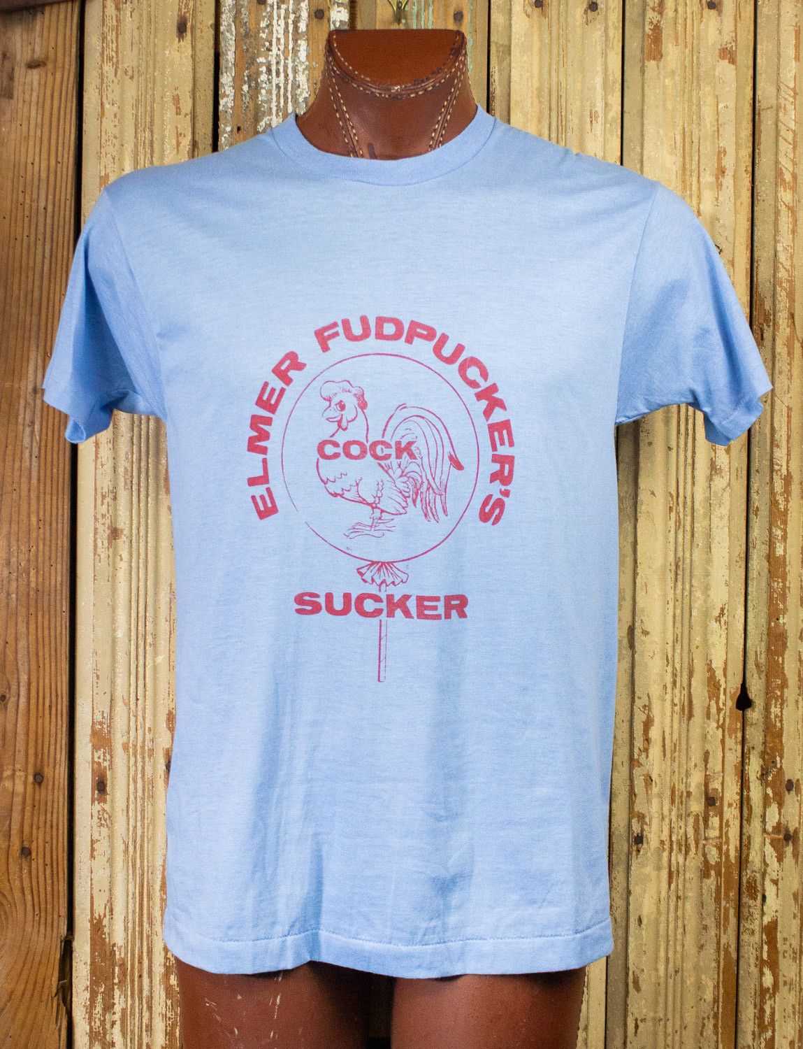 Band Tees × Vintage Vintage Elmer Fudpucker's Cock Sucker Concert T Shirt 80s Size US L / EU 52-54 / 3 - 1 Thumbnail