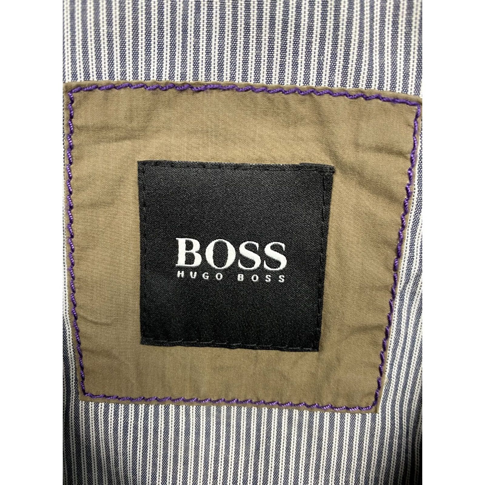 Hugo Boss HUGO BOSS Jacket Mens L Beige Windbreaker Vintage No N/A Size US L / EU 52-54 / 3 - 4 Thumbnail