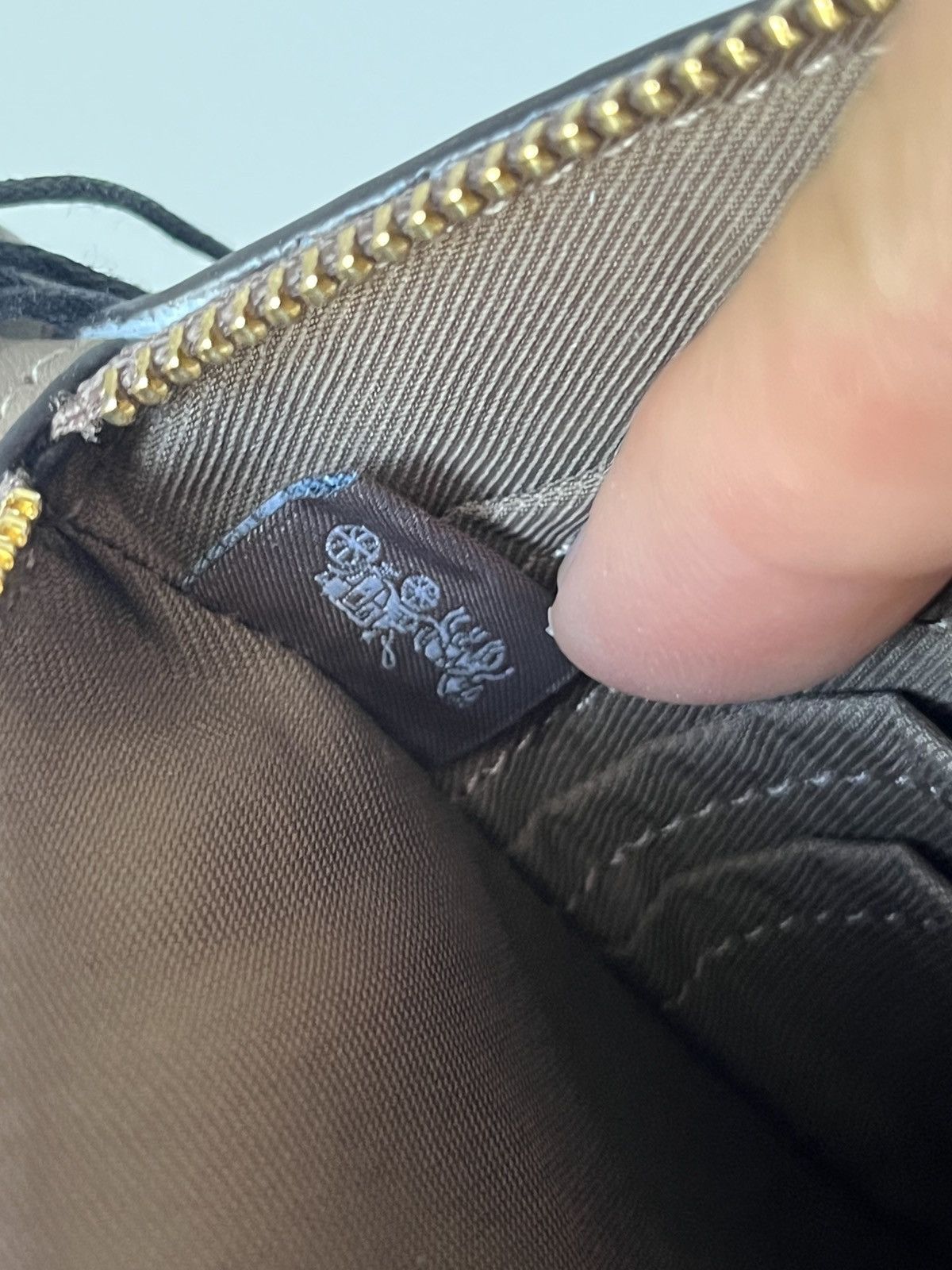 Coach Coach Large Double Zip Wristlet Size ONE SIZE - 8 Thumbnail