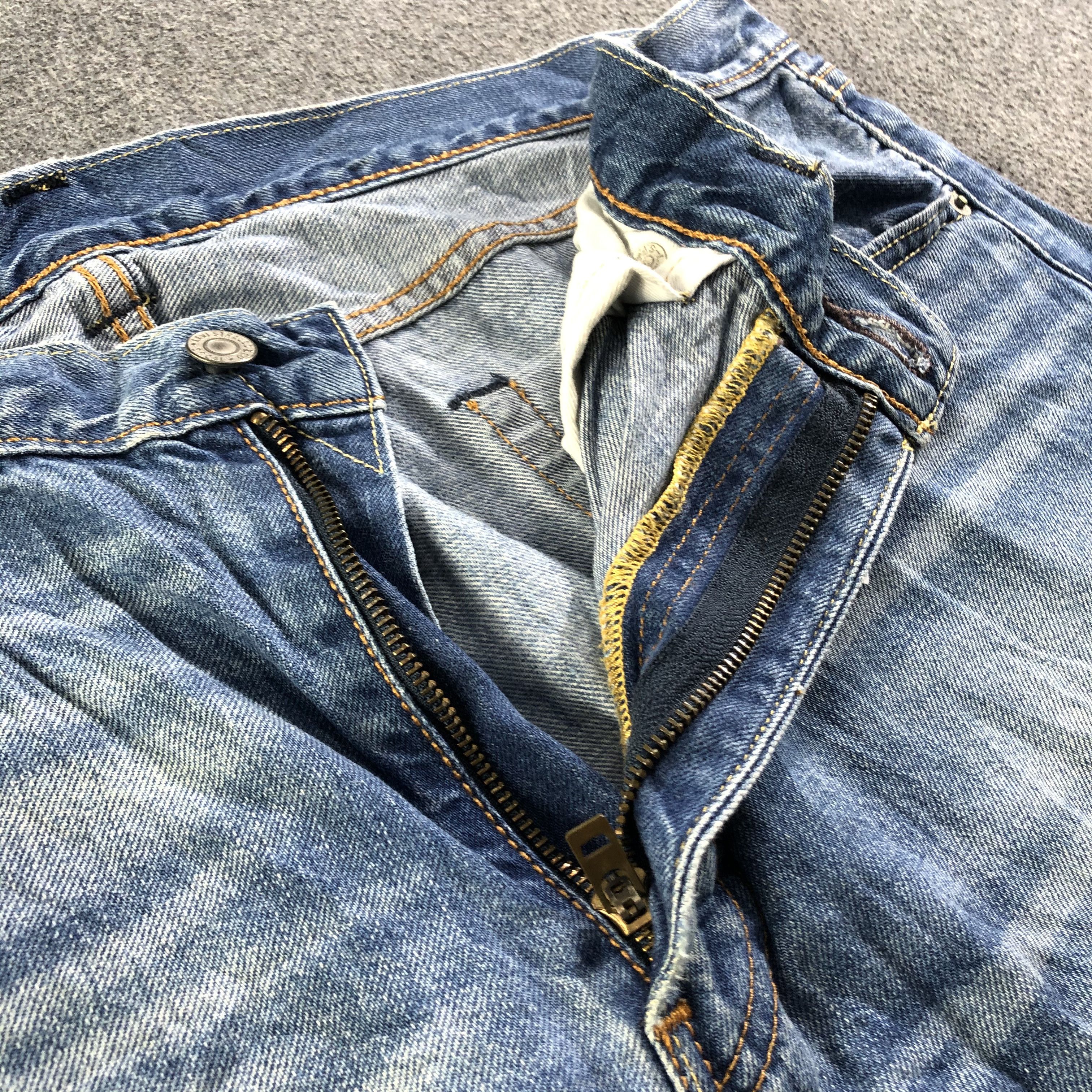 Levi's Vintage Blue Wash Levis 505 Jeans-J3318 Size US 38 / EU 54 - 8 Thumbnail