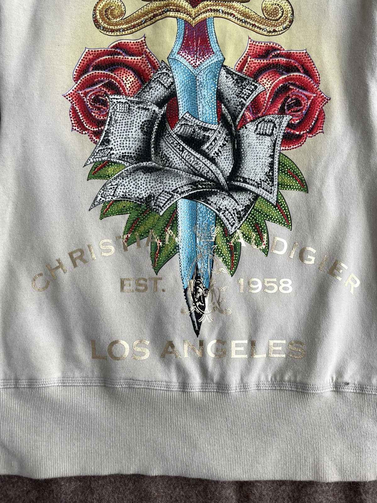 Christian Audigier Christian Audigier Zip Hoodie Size L / US 10 / IT 46 - 11 Thumbnail