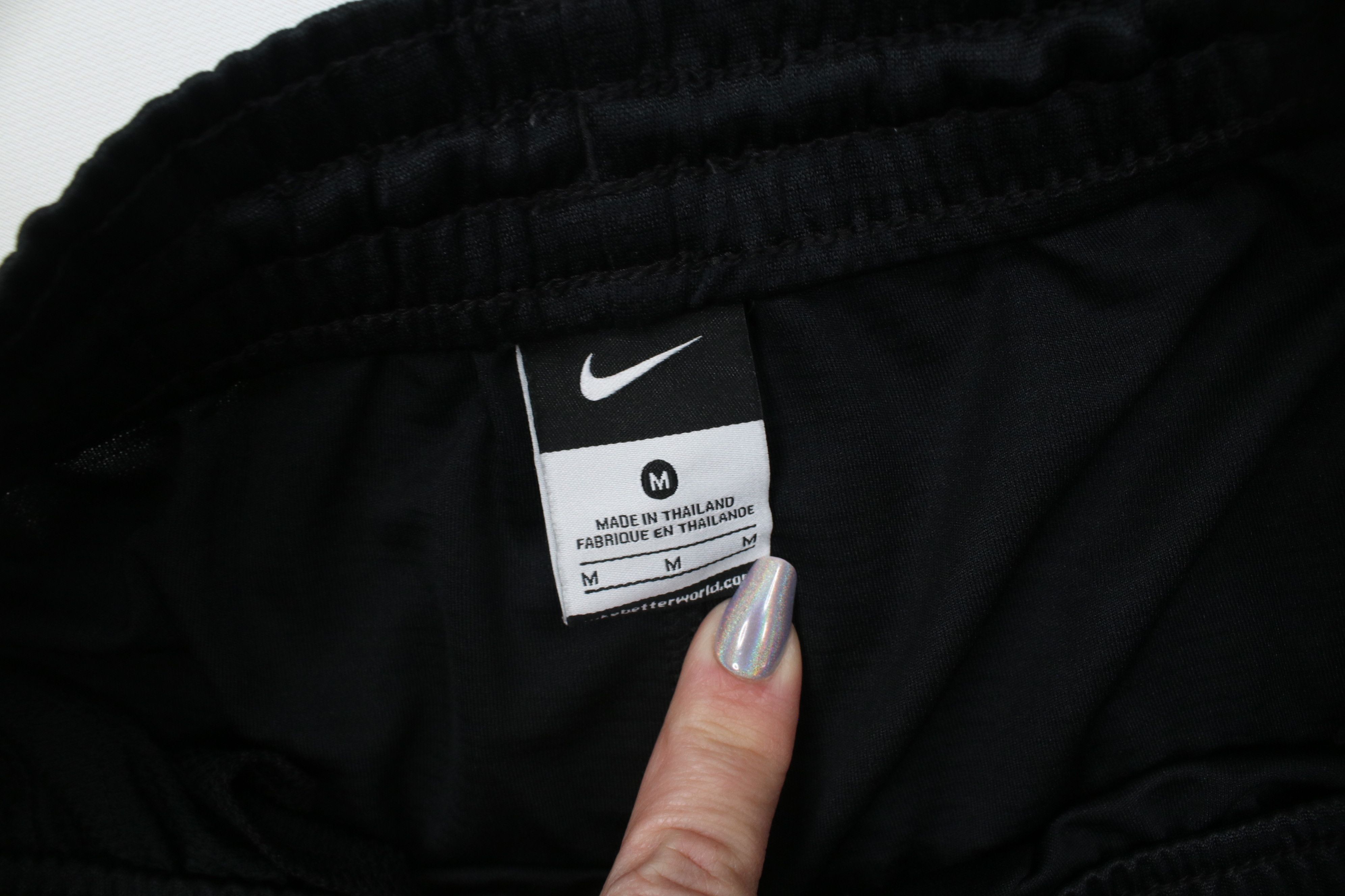 Nike Vintage Y2K Nike Dazzle Striped Gym Basketball Shorts Black Size US 32 / EU 48 - 6 Thumbnail