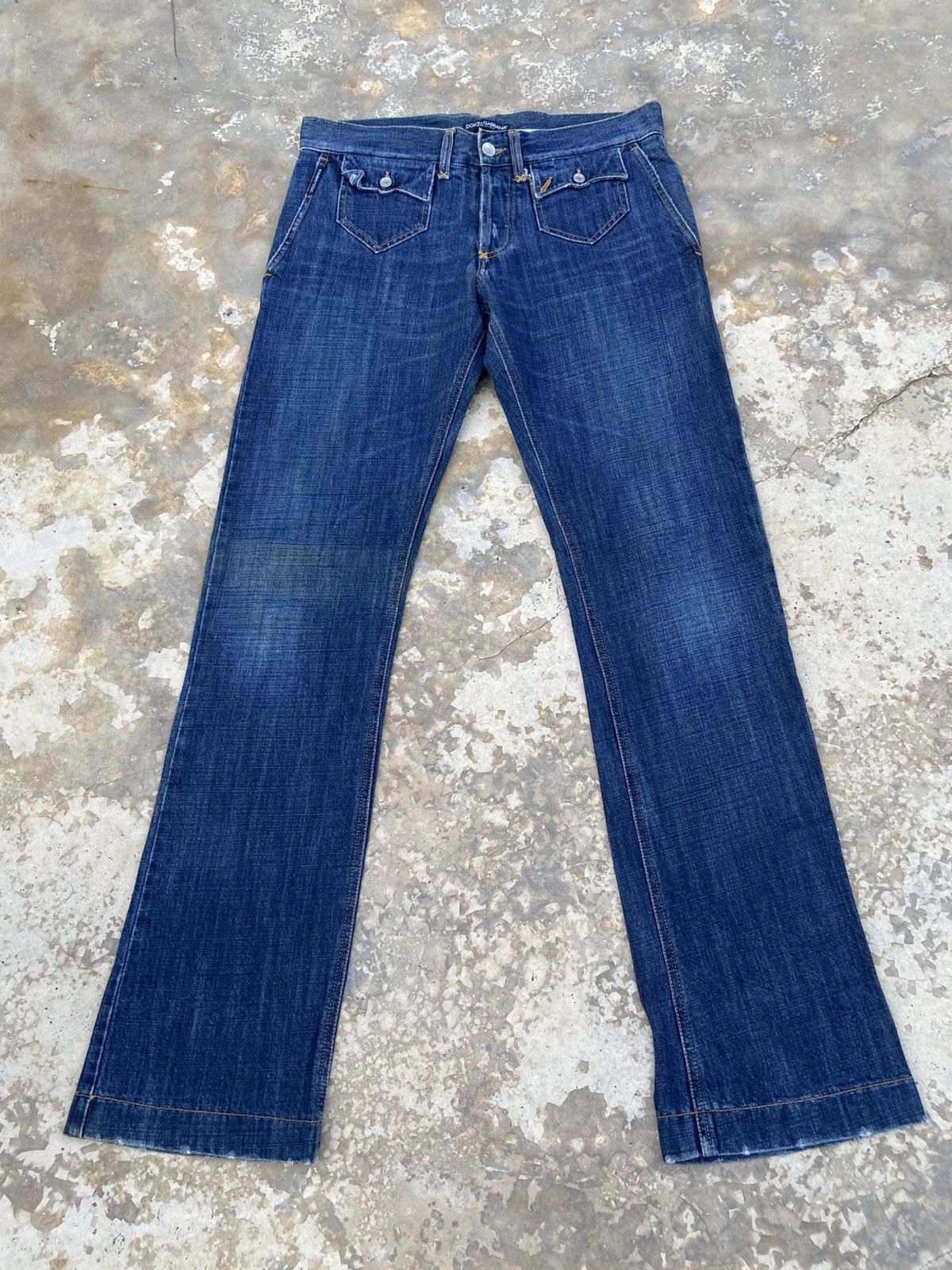 Dolce & Gabbana Dolce And Gabbana Denim Pant Size US 44 / EU 60 - 1 Thumbnail